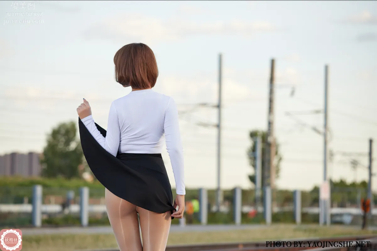 [FAIRY CLUB妖精社] 2020.11.28 T2042《逆光車站》唐飛飛-極品無内絲T系列 70