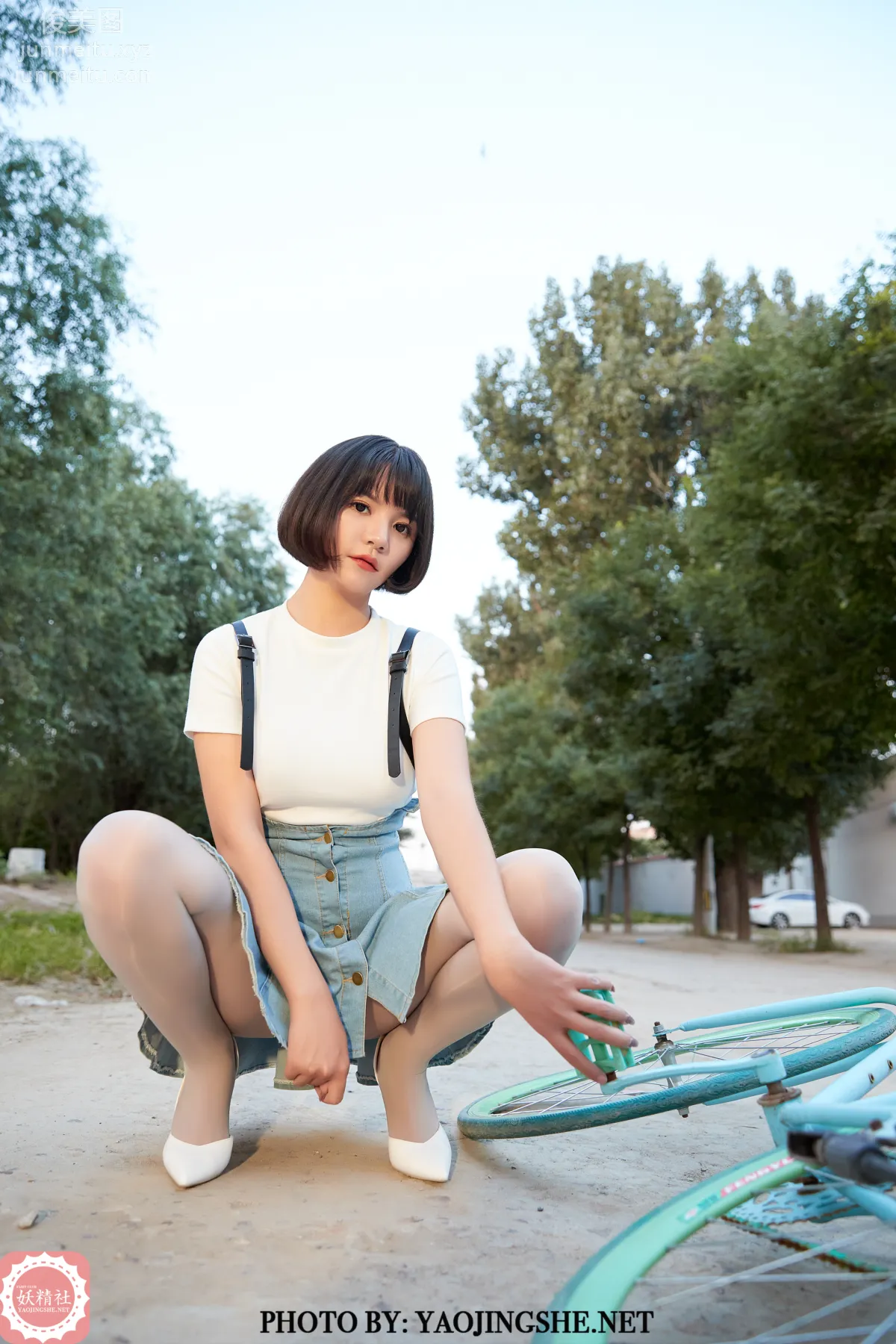 [FAIRY CLUB妖精社] 2020.12.07 T2043《回家路上》唐飛飛-極品無内絲T系列 12