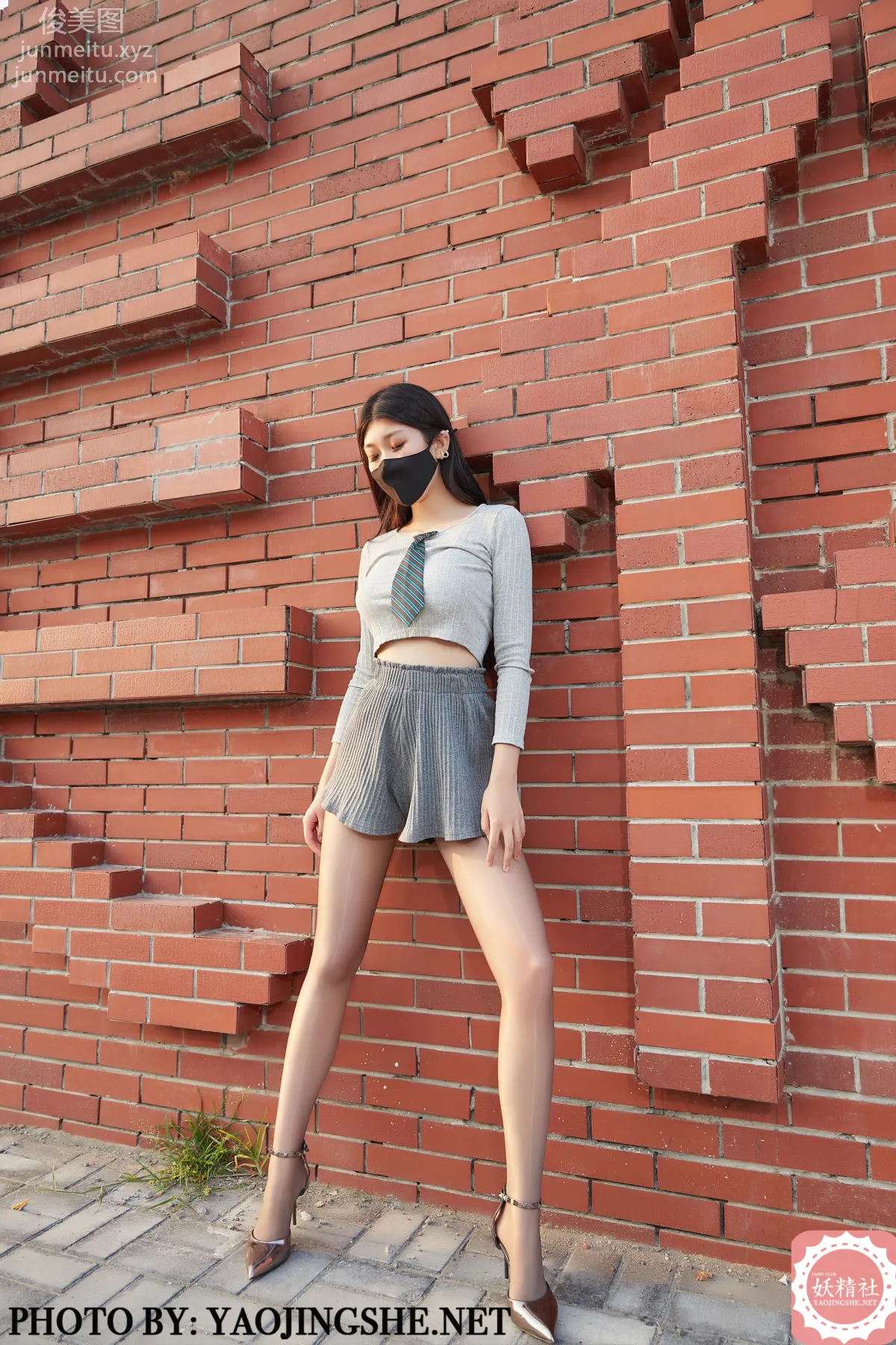 [FAIRY CLUB妖精社] 2020.12.16 T2044《下班路上》蘇偉-極品無内絲T系列 8