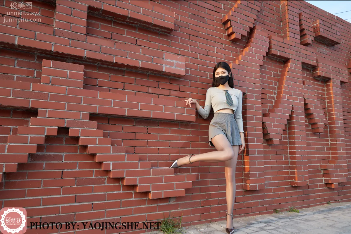 [FAIRY CLUB妖精社] 2020.12.16 T2044《下班路上》蘇偉-極品無内絲T系列 9