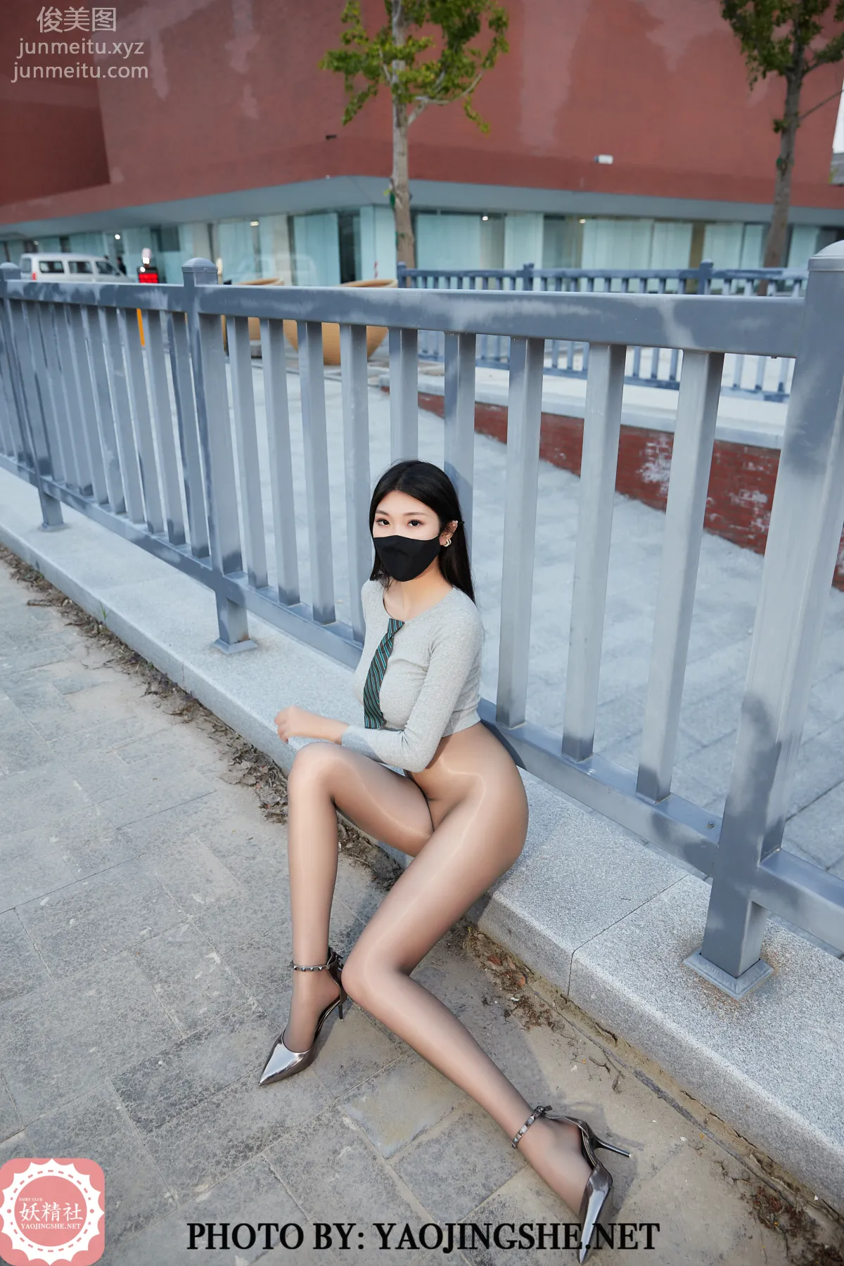 [FAIRY CLUB妖精社] 2020.12.16 T2044《下班路上》蘇偉-極品無内絲T系列 38