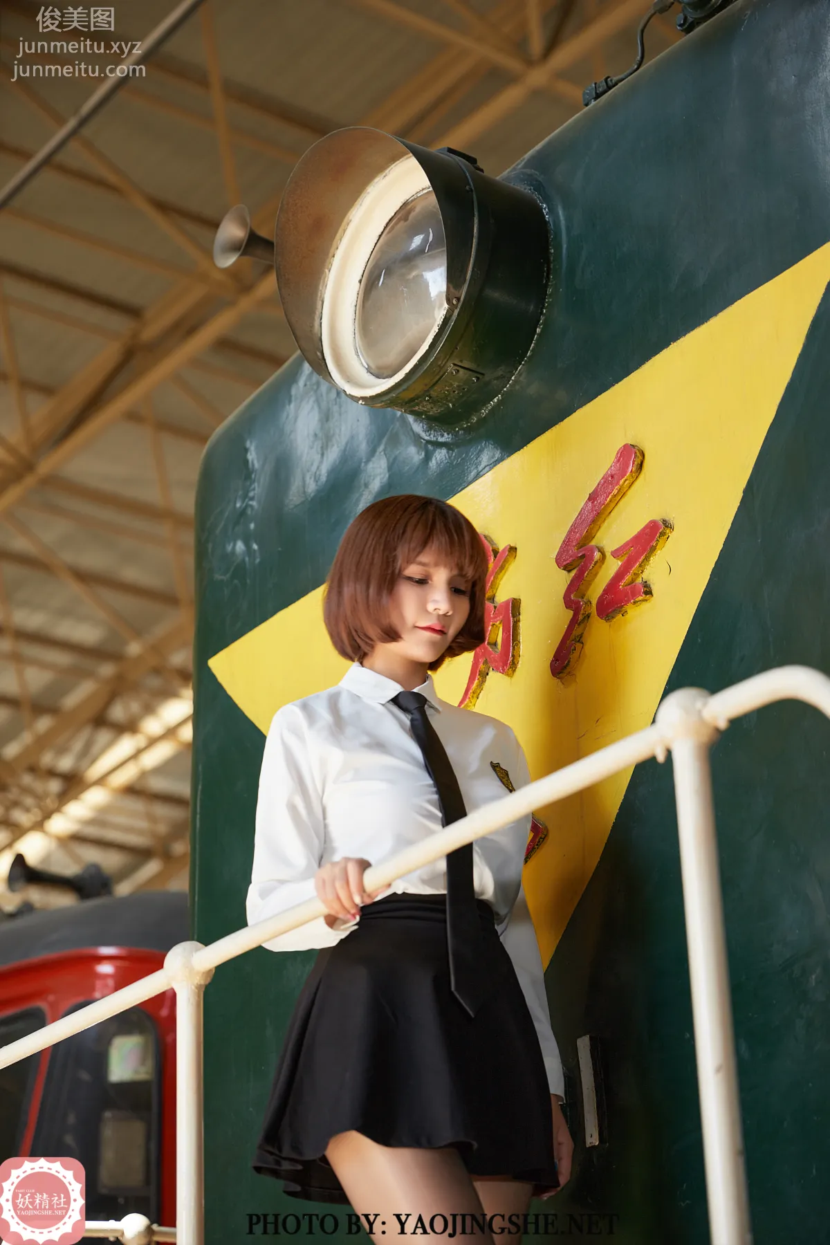 [FAIRY CLUB妖精社] 2020.12.30 T2048《可愛JK》唐飛飛-極品無内絲T系列 4