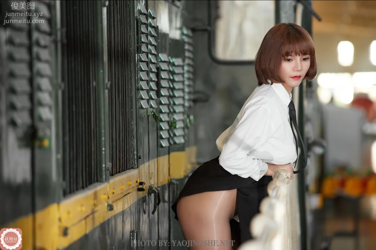 [FAIRY CLUB妖精社] 2020.12.30 T2048《可愛JK》唐飛飛-極品無内絲T系列 14