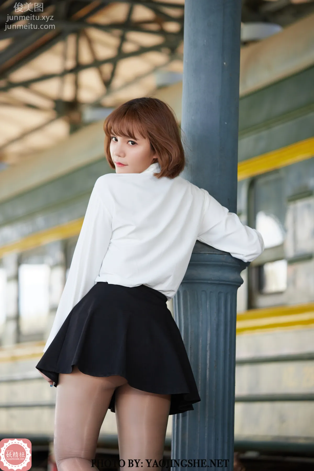 [FAIRY CLUB妖精社] 2020.12.30 T2048《可愛JK》唐飛飛-極品無内絲T系列 57