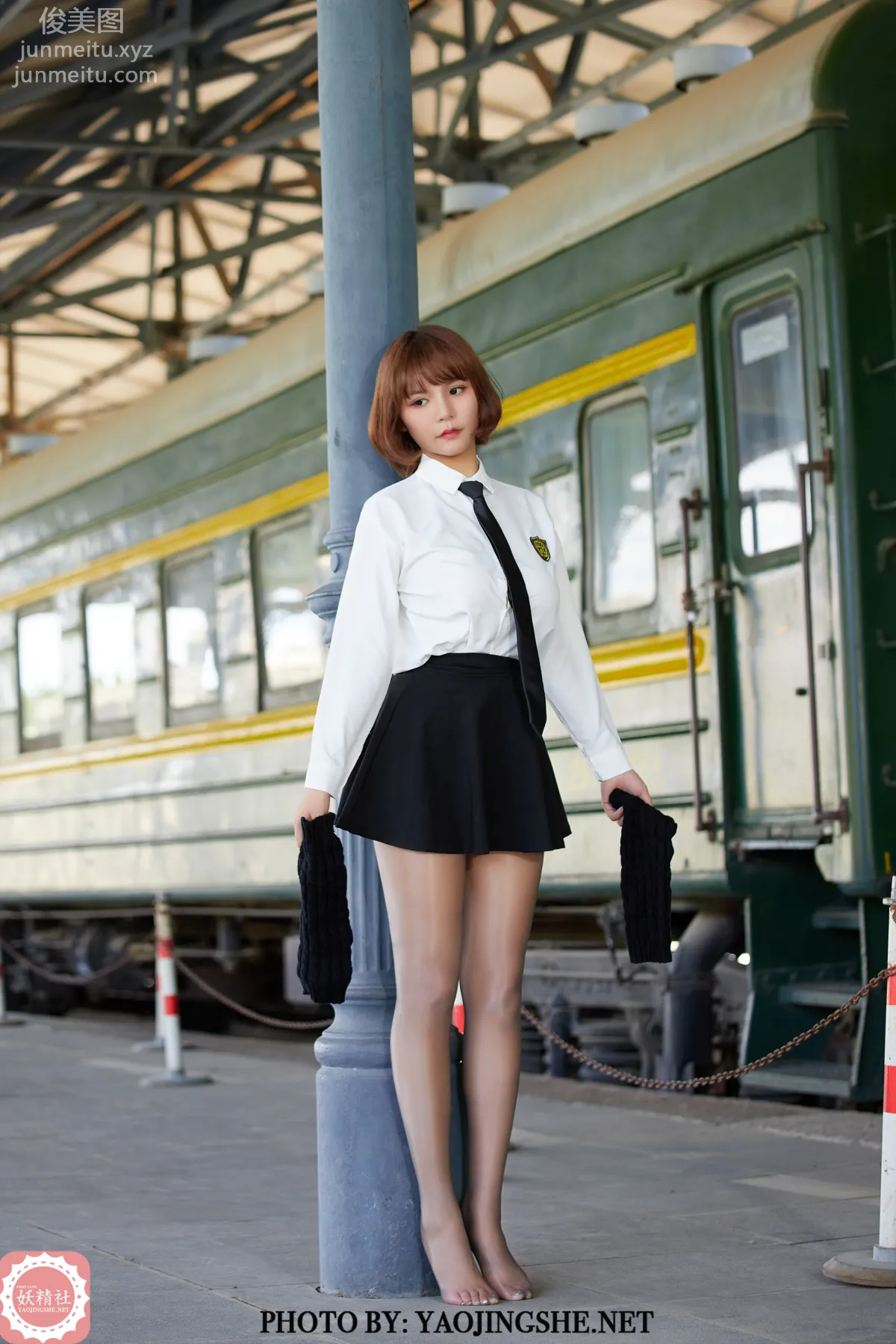 [FAIRY CLUB妖精社] 2020.12.30 T2048《可愛JK》唐飛飛-極品無内絲T系列 59