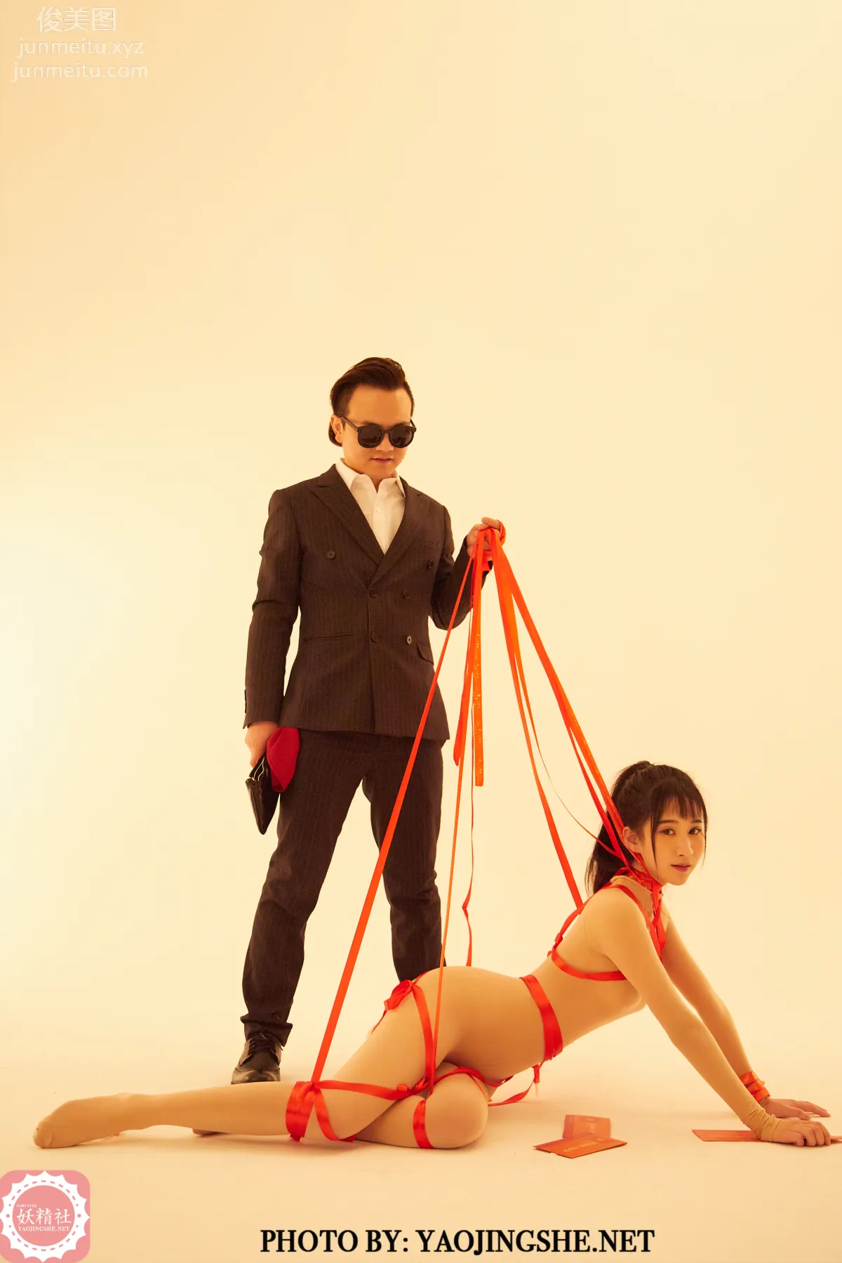 [FAIRY CLUB妖精社] 2021.03.02 T2111《美絲小偷下》喵喵-極品無内絲T系列 32