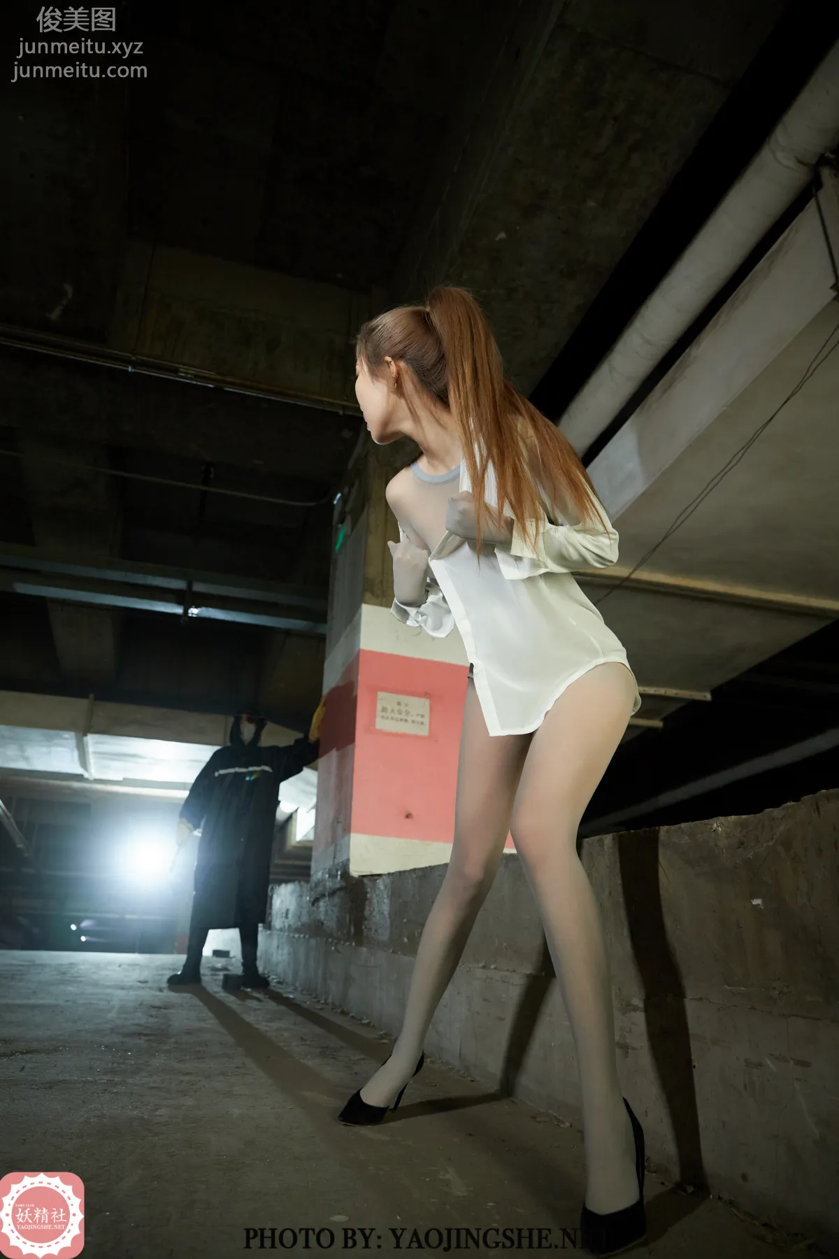 [FAIRY CLUB妖精社] 2021.06.01 T2119《雨夜追兇之逃亡》蘇偉-極品無内絲T系列 4