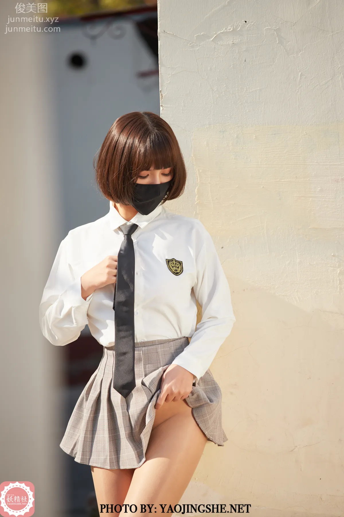 [FAIRY CLUB妖精社] 2021.06.24 T2123《胡同裡的學妹》唐飛飛-極品無内絲T系列 13