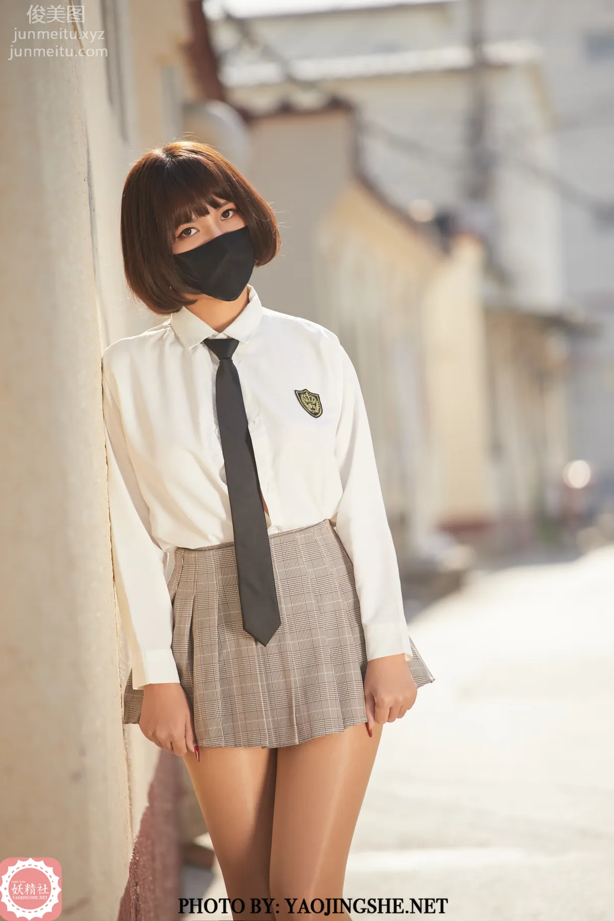 [FAIRY CLUB妖精社] 2021.06.24 T2123《胡同裡的學妹》唐飛飛-極品無内絲T系列 21