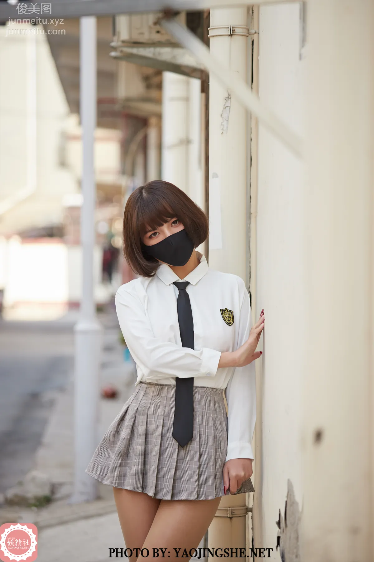 [FAIRY CLUB妖精社] 2021.06.24 T2123《胡同裡的學妹》唐飛飛-極品無内絲T系列 27
