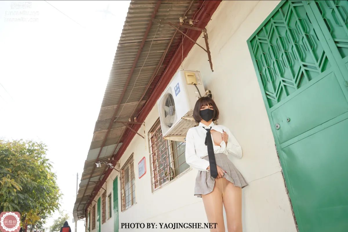 [FAIRY CLUB妖精社] 2021.06.24 T2123《胡同裡的學妹》唐飛飛-極品無内絲T系列 48