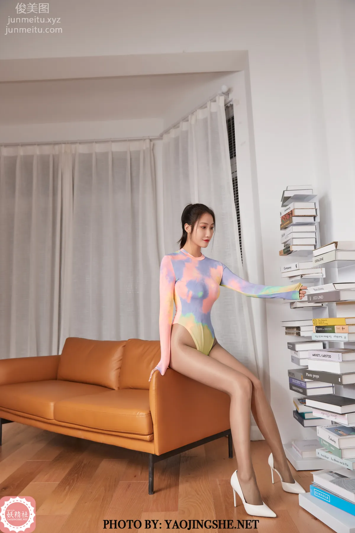[FAIRY CLUB妖精社]2021.09.08 T2128《思文-炫彩高叉-極品無内絲T系列 6