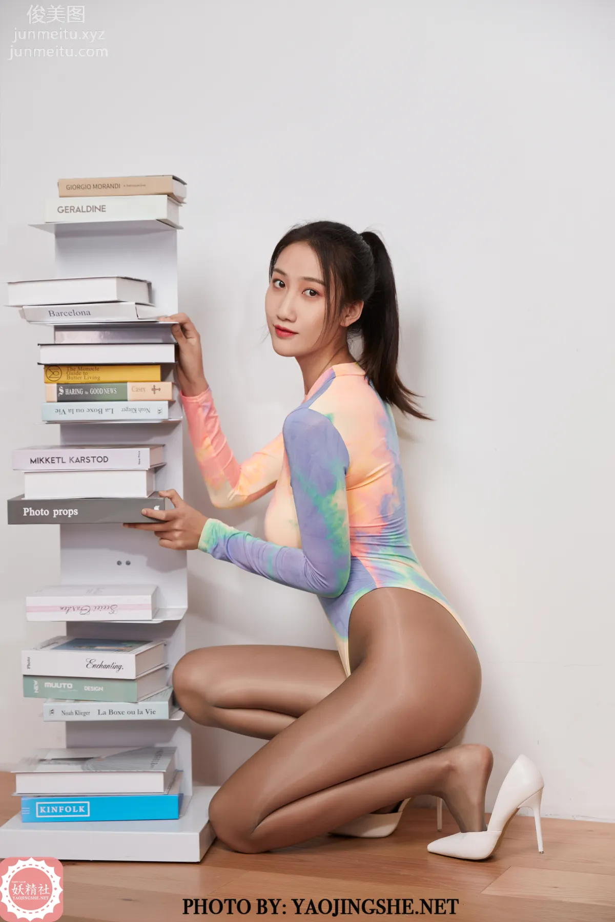 [FAIRY CLUB妖精社]2021.09.08 T2128《思文-炫彩高叉-極品無内絲T系列 37