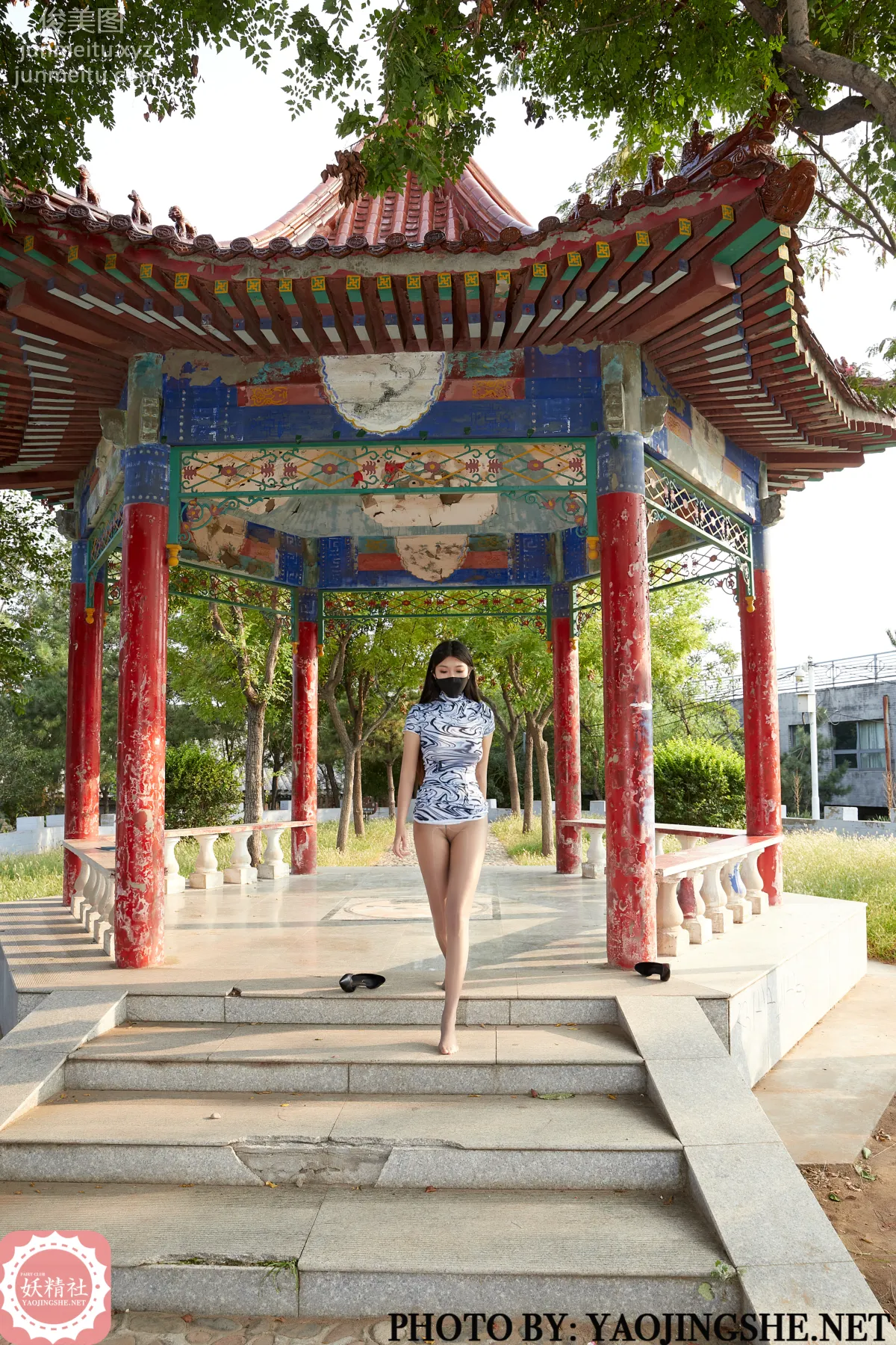 [FAIRY CLUB妖精社]2021.11.20 T2136《蘇偉-庭院深深》-極品無内絲T系列 10