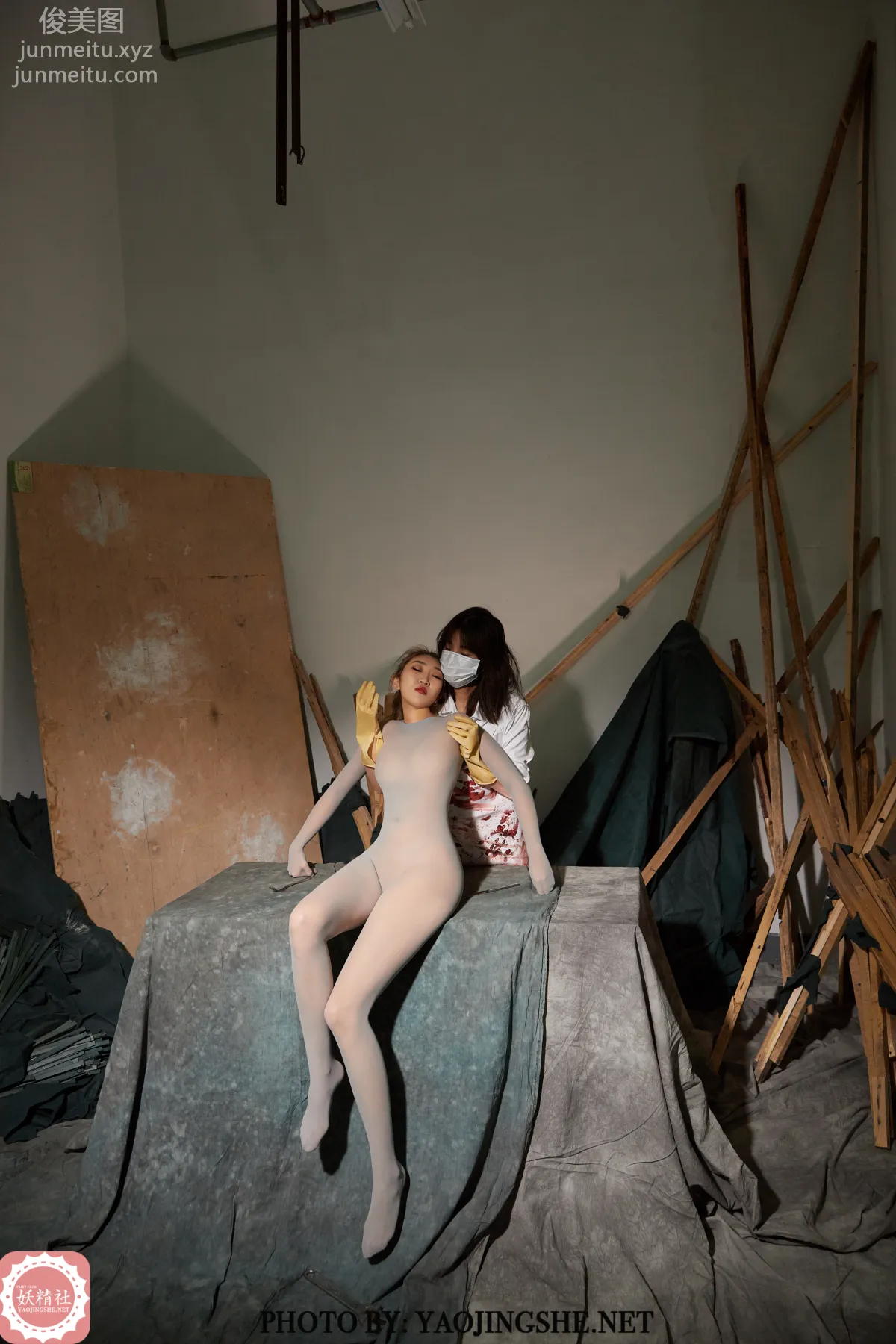[FAIRY CLUB妖精社] 2021.05.01 B2106《蘇偉-雨夜追兇之羔羊》-極品無内絲B系列 34