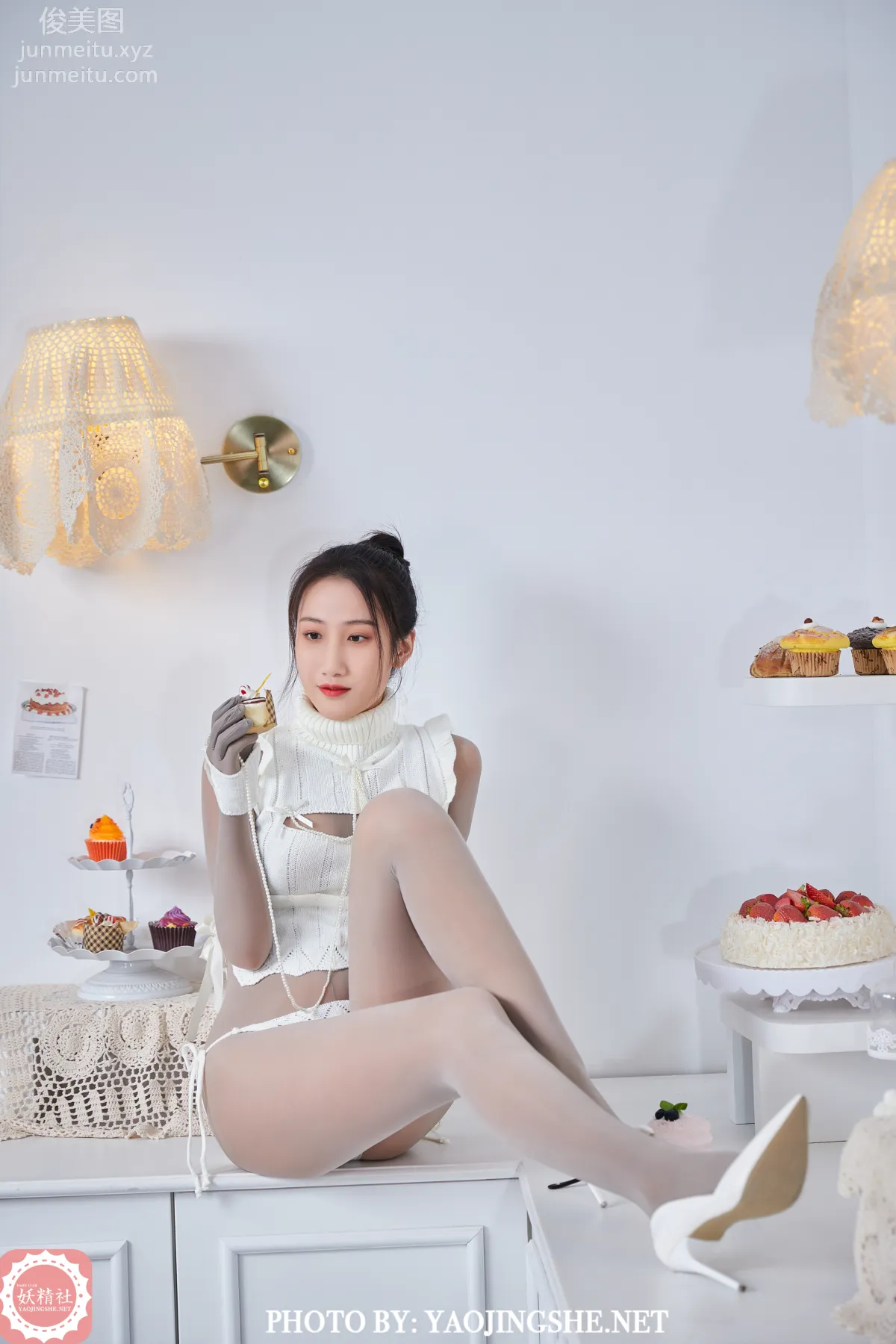 [FAIRY CLUB妖精社] 2021.05.01 B2107《思文-連身五指襪小公主》-極品無内絲B系列 16