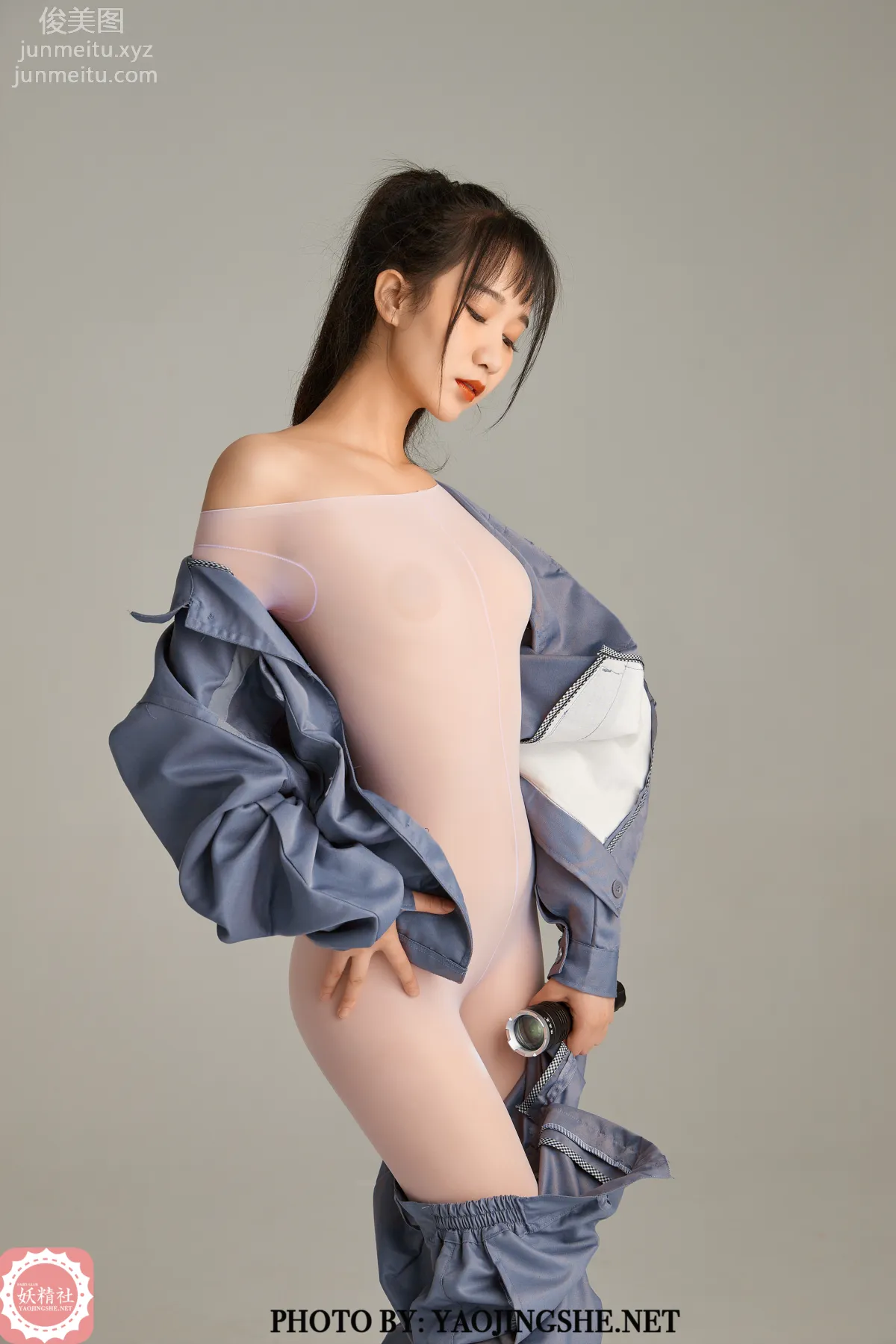 [FAIRY CLUB妖精社] 2021.06.28 B2108《喵喵-連身維修工》-極品無内絲B系列 2