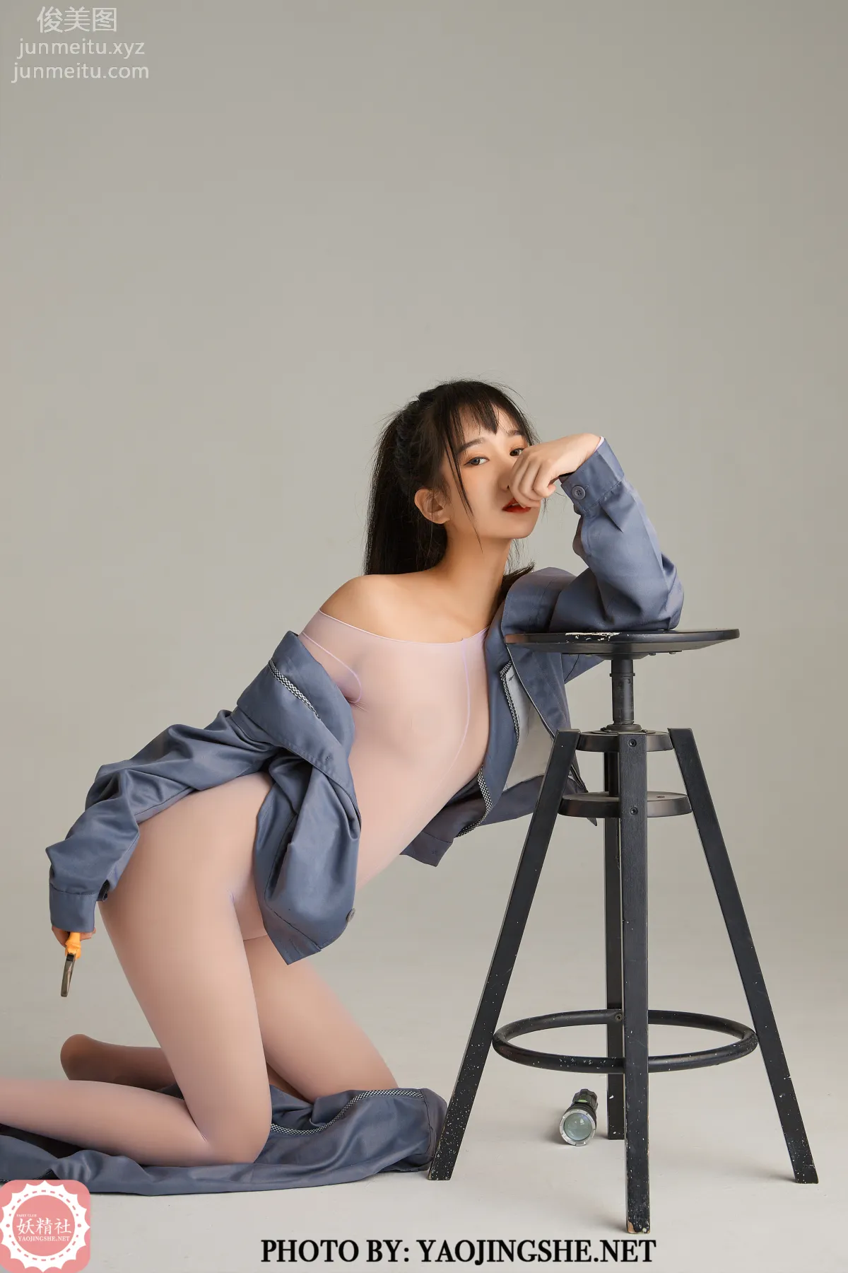 [FAIRY CLUB妖精社] 2021.06.28 B2108《喵喵-連身維修工》-極品無内絲B系列 7