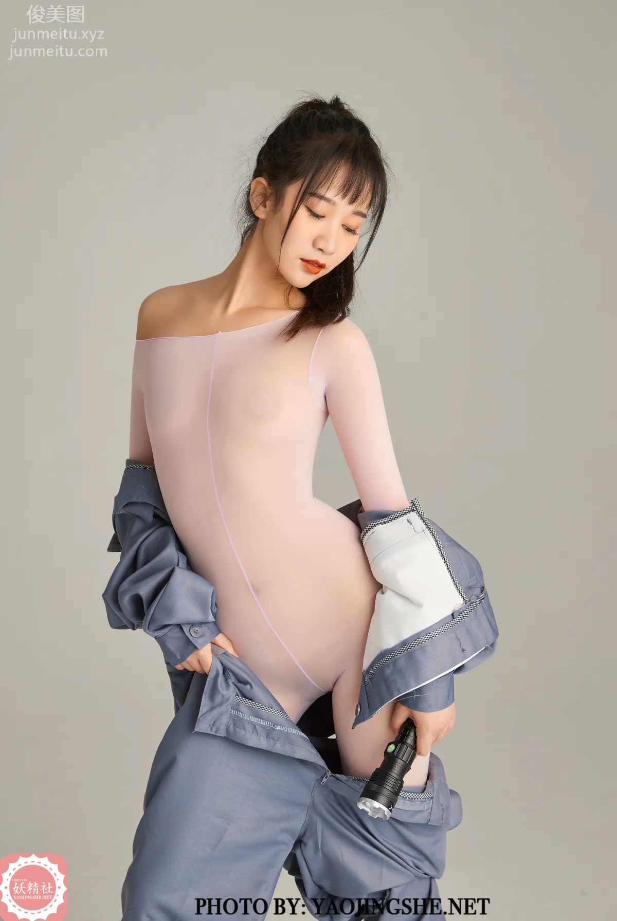 [FAIRY CLUB妖精社] 2021.06.28 B2108《喵喵-連身維修工》-極品無内絲B系列 54