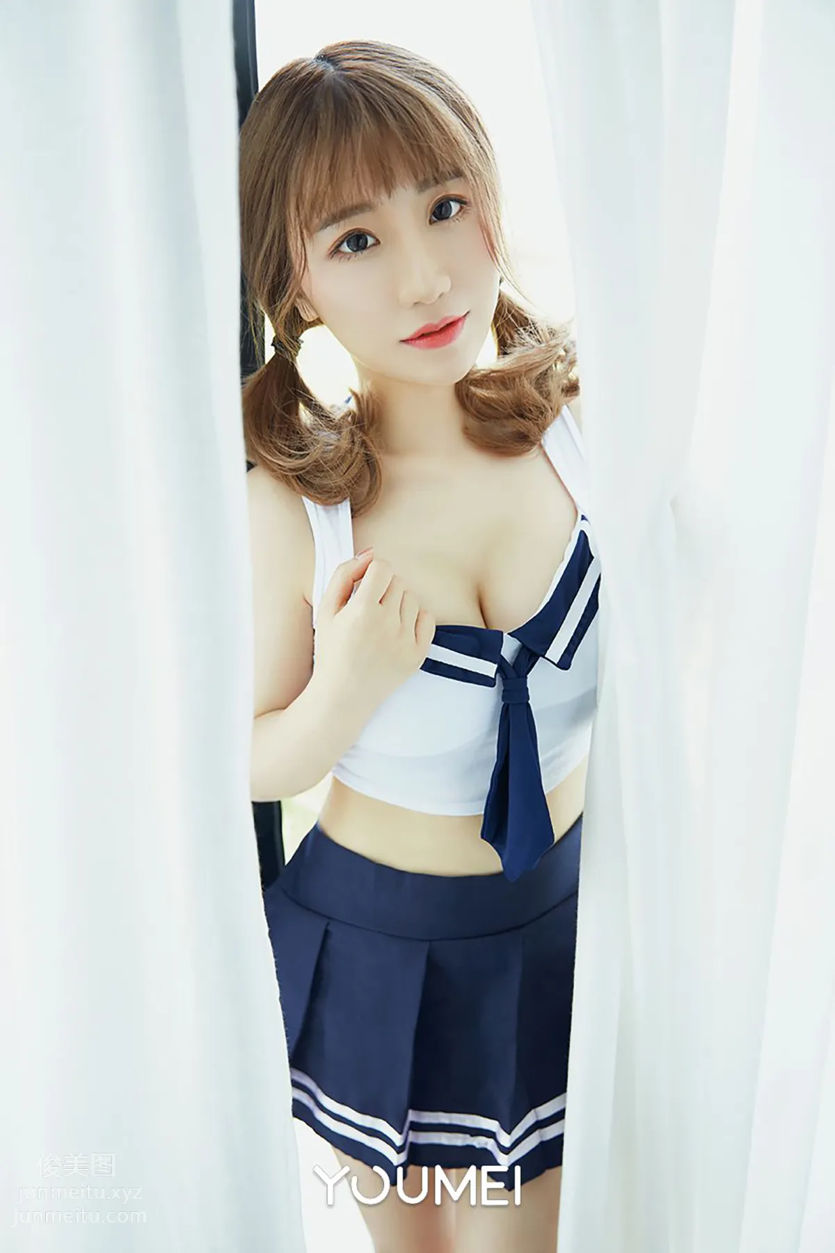 [YouMei尤美]2018.10.16 VOL.066 學妹の情窦初開 绯月櫻-Cherry 10