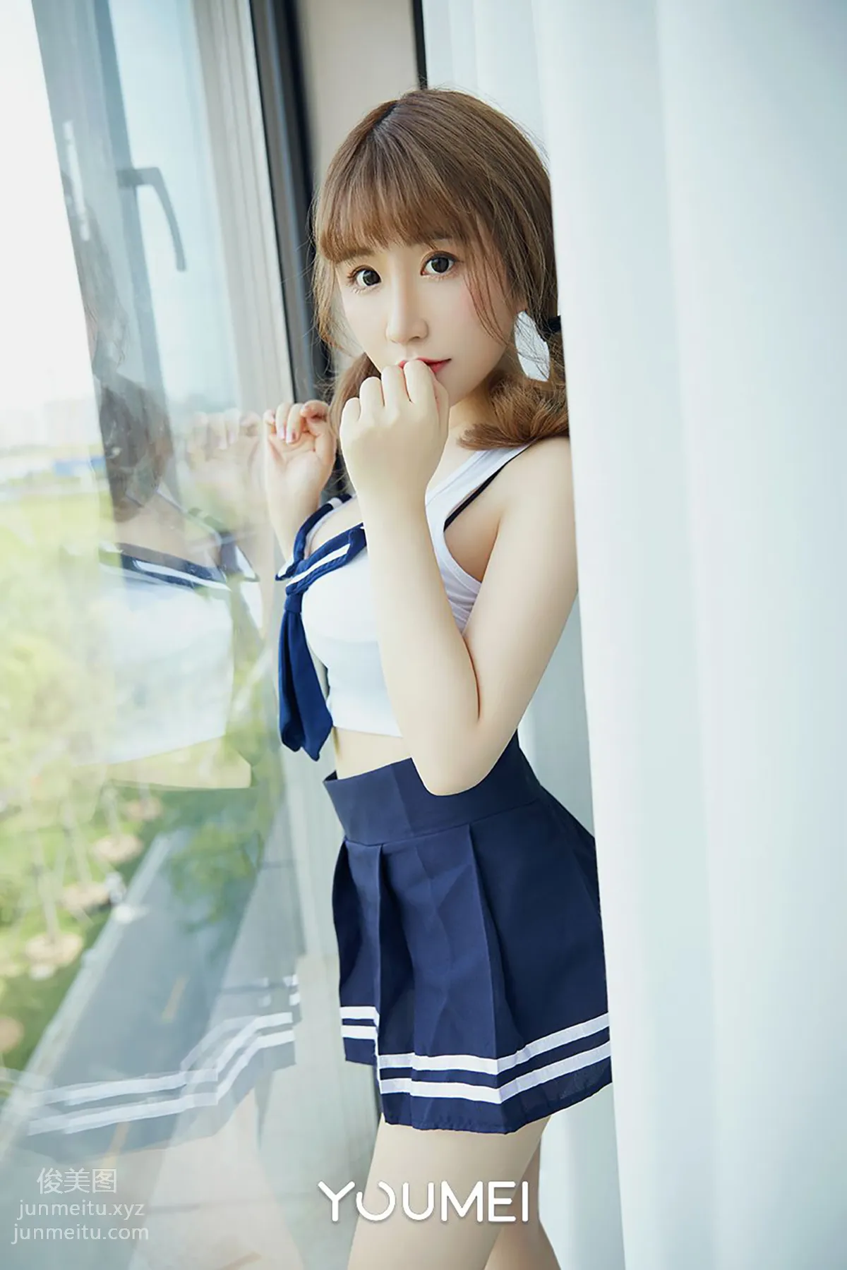 [YouMei尤美]2018.10.16 VOL.066 學妹の情窦初開 绯月櫻-Cherry 13