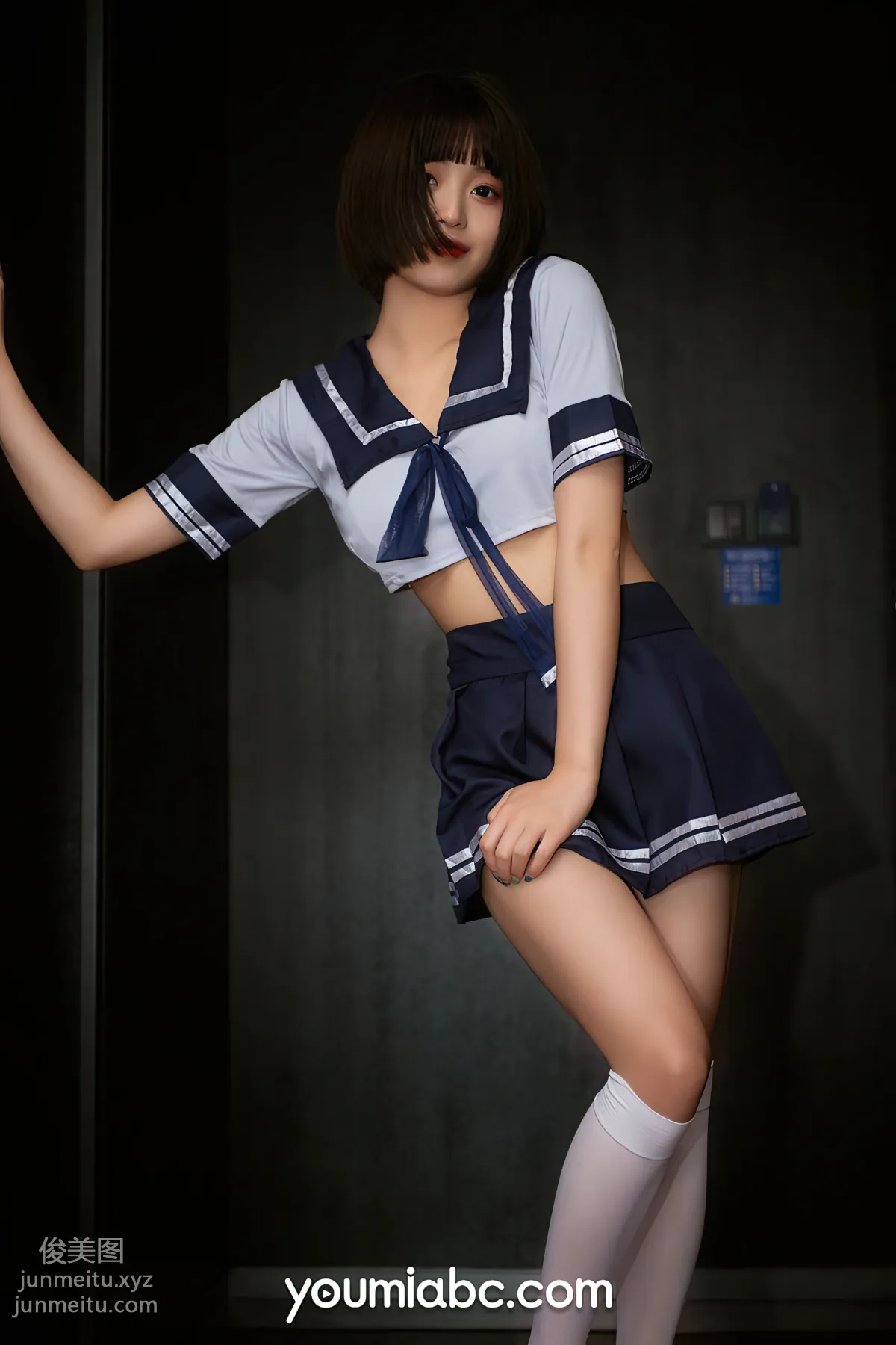 784：[YouMi尤蜜]2021.07.19 放學等我 萌萌[28P] 17