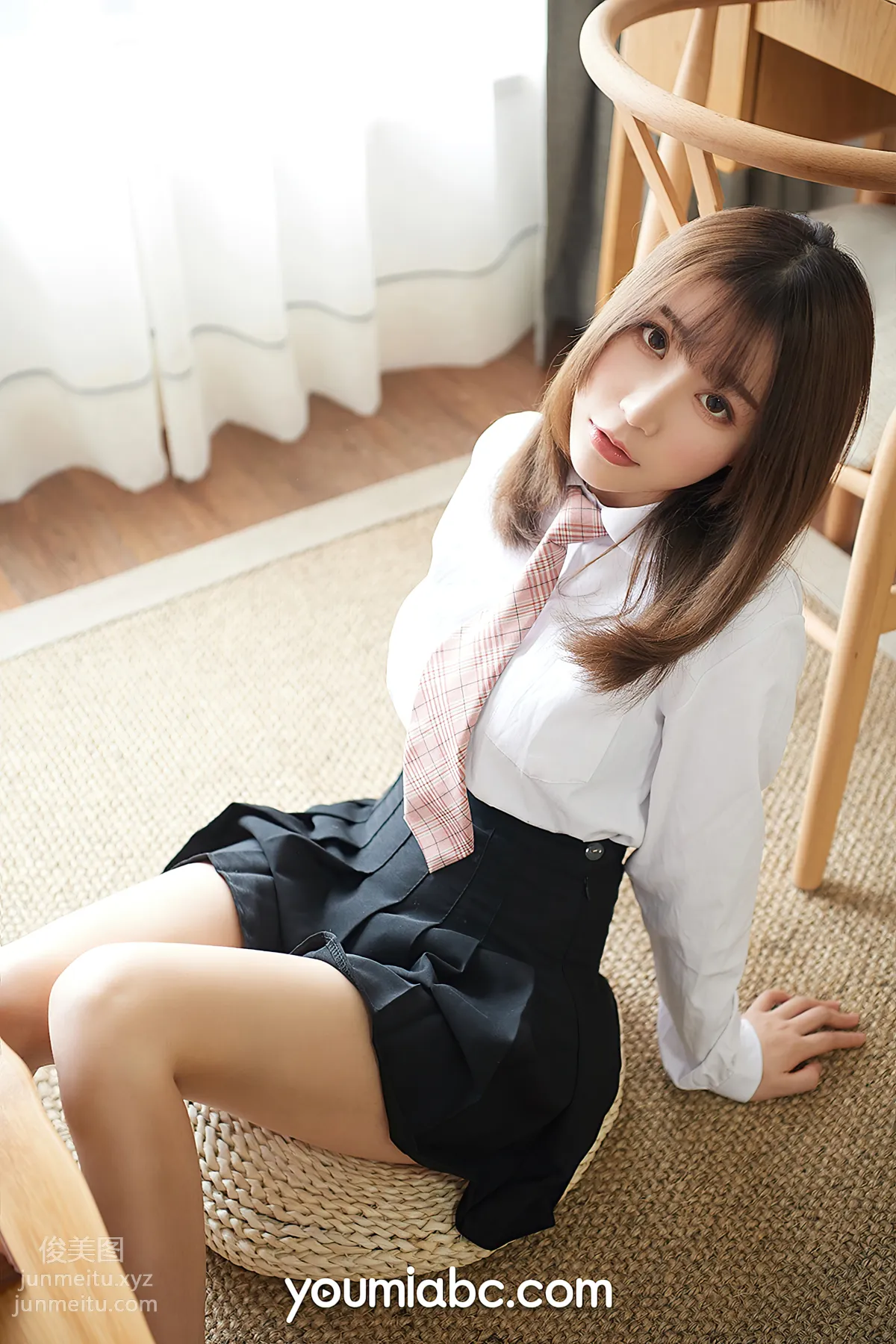[YouMi尤蜜]2020.05.03 學生妹の制服誘惑 绯月櫻-Cherry[50P] 4
