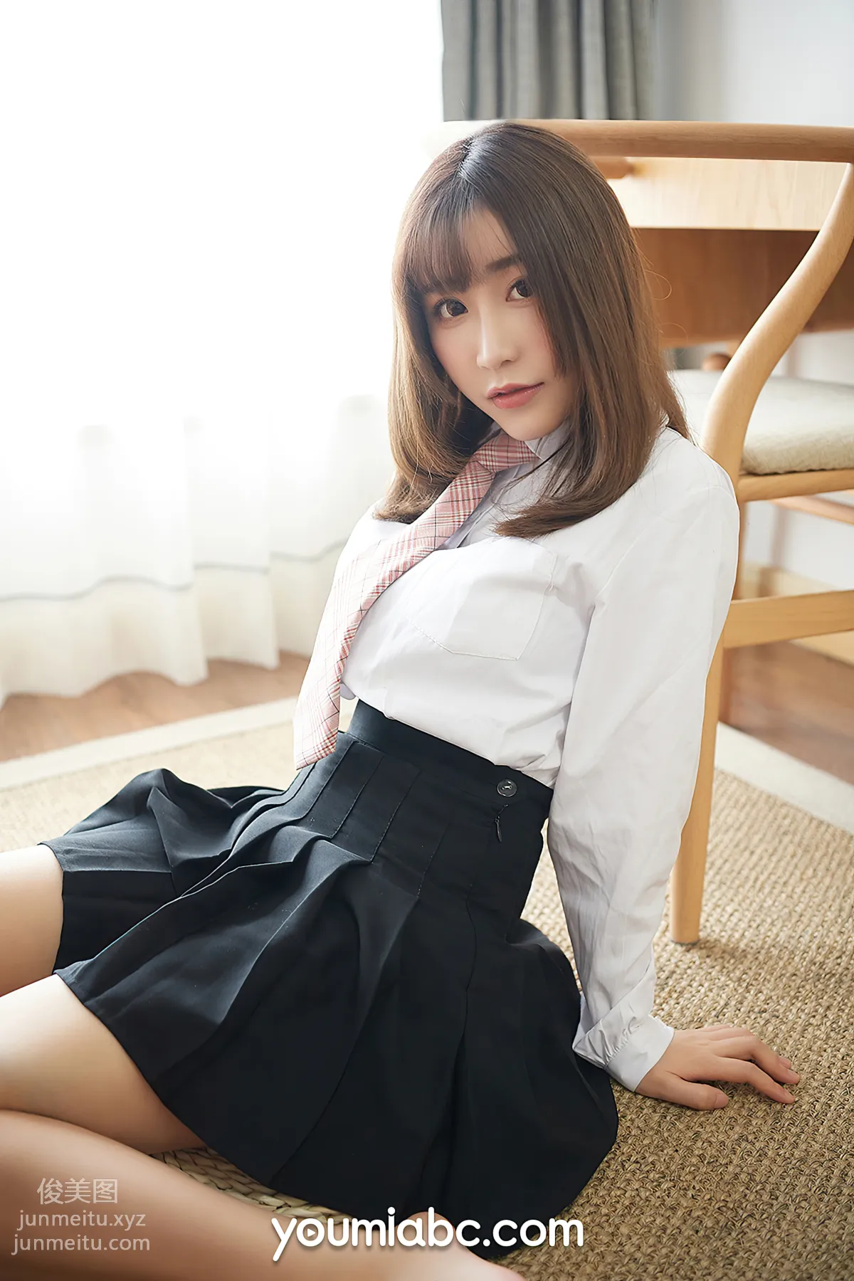 [YouMi尤蜜]2020.05.03 學生妹の制服誘惑 绯月櫻-Cherry[50P] 5