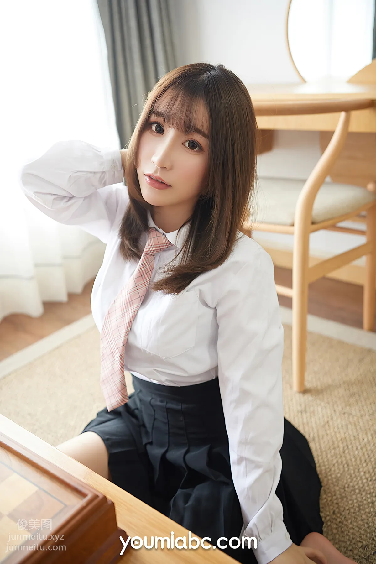 [YouMi尤蜜]2020.05.03 學生妹の制服誘惑 绯月櫻-Cherry[50P] 8
