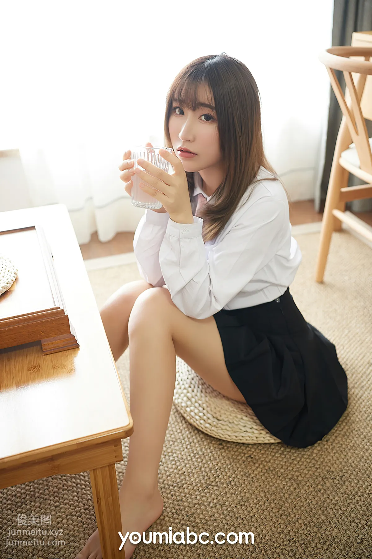 [YouMi尤蜜]2020.05.03 學生妹の制服誘惑 绯月櫻-Cherry[50P] 12