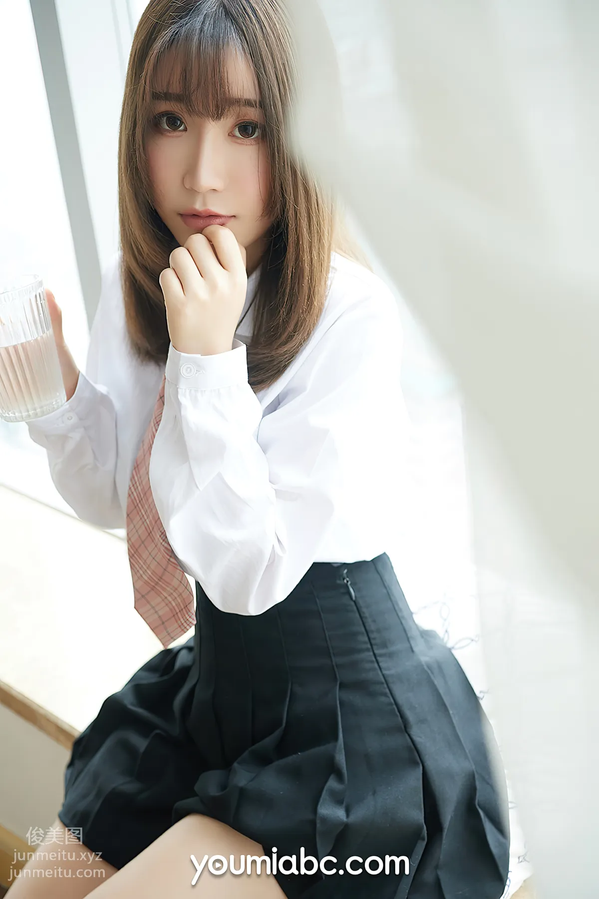 [YouMi尤蜜]2020.05.03 學生妹の制服誘惑 绯月櫻-Cherry[50P] 19