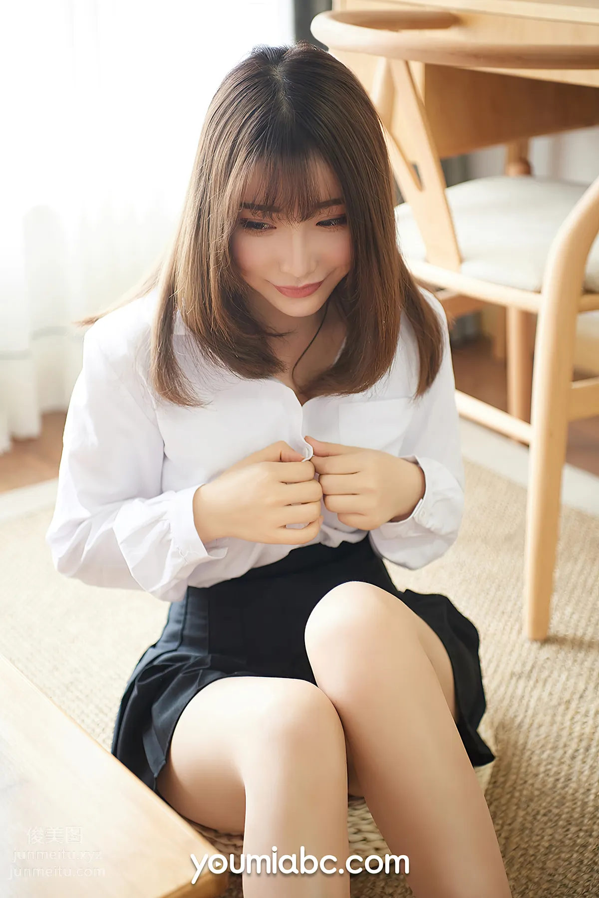 [YouMi尤蜜]2020.05.03 學生妹の制服誘惑 绯月櫻-Cherry[50P] 22