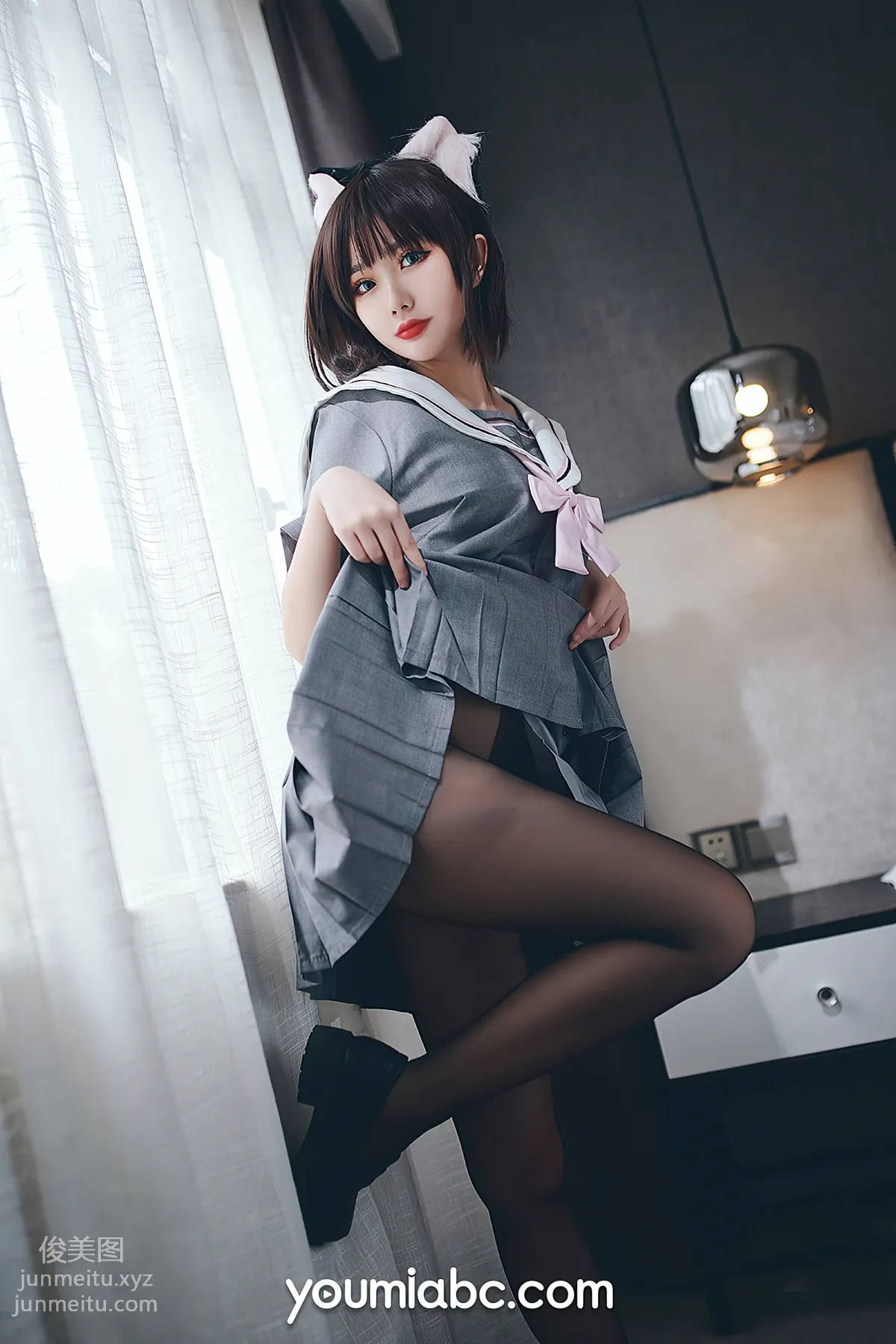 [YouMi尤蜜]2020.11.10 制服貓娘 您的蛋蛋[44P] 8