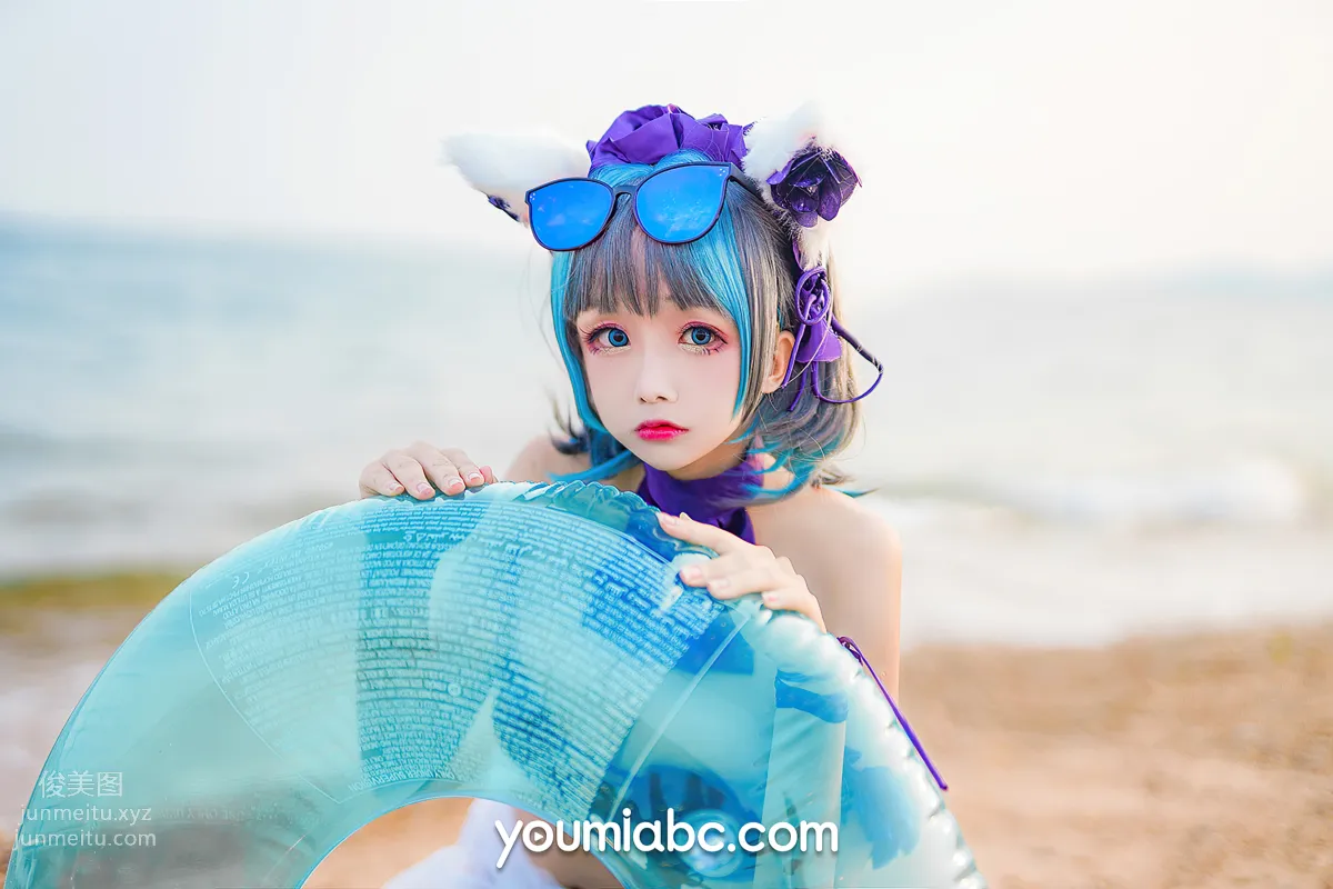 [YouMi尤蜜]2020.11.10 泳裝柴郡貓 奶泡嬌[41P] 29