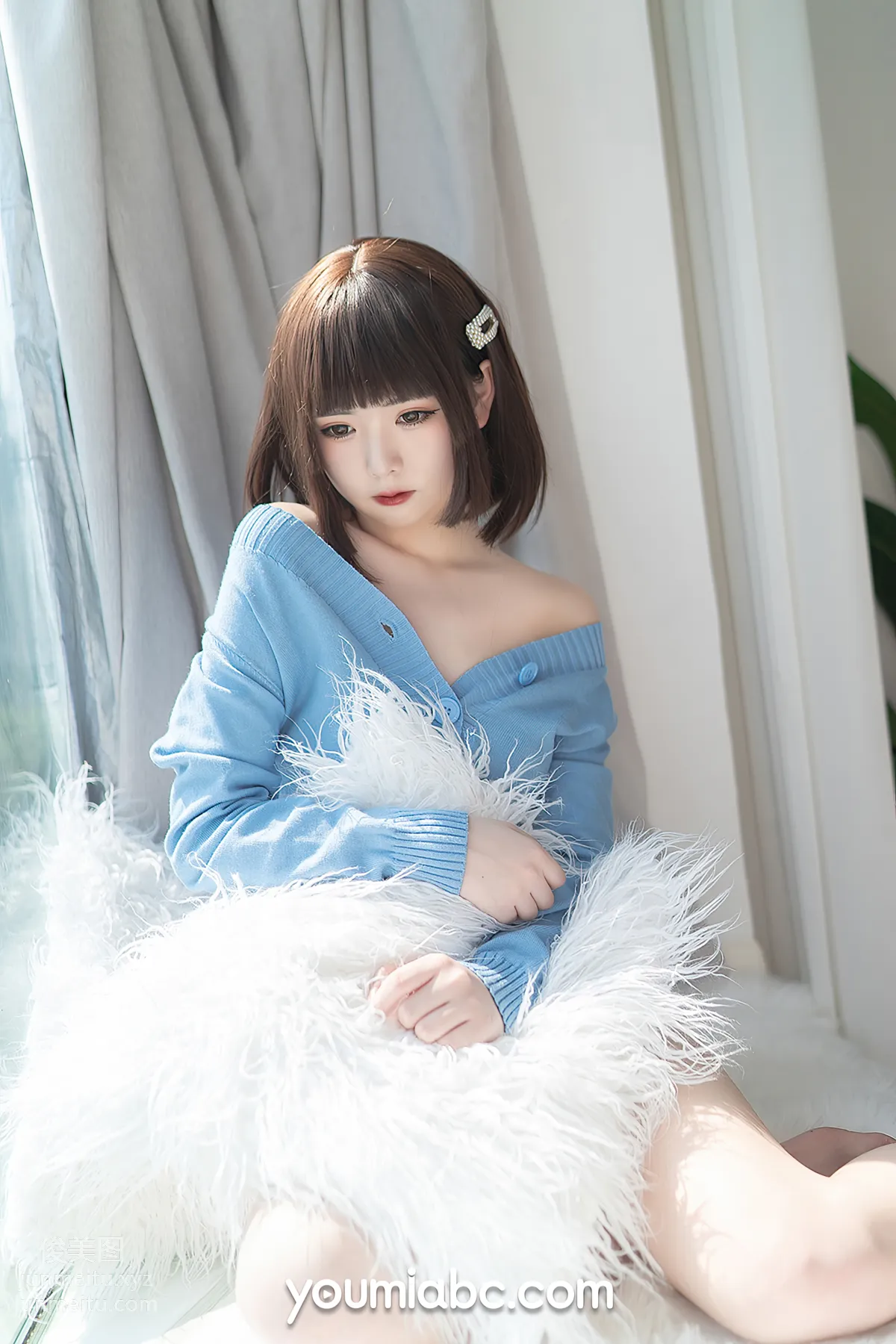 [YouMi尤蜜]2020.11.30 薄荷藍之夏 向小圓[35P] 24