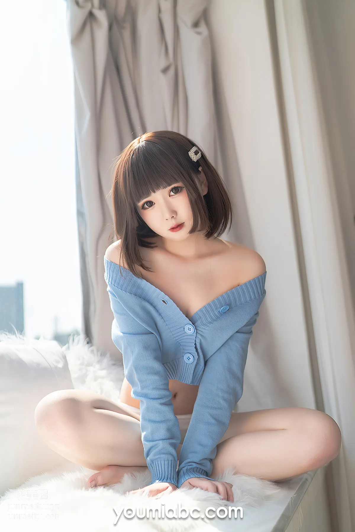 [YouMi尤蜜]2020.11.30 薄荷藍之夏 向小圓[35P] 26