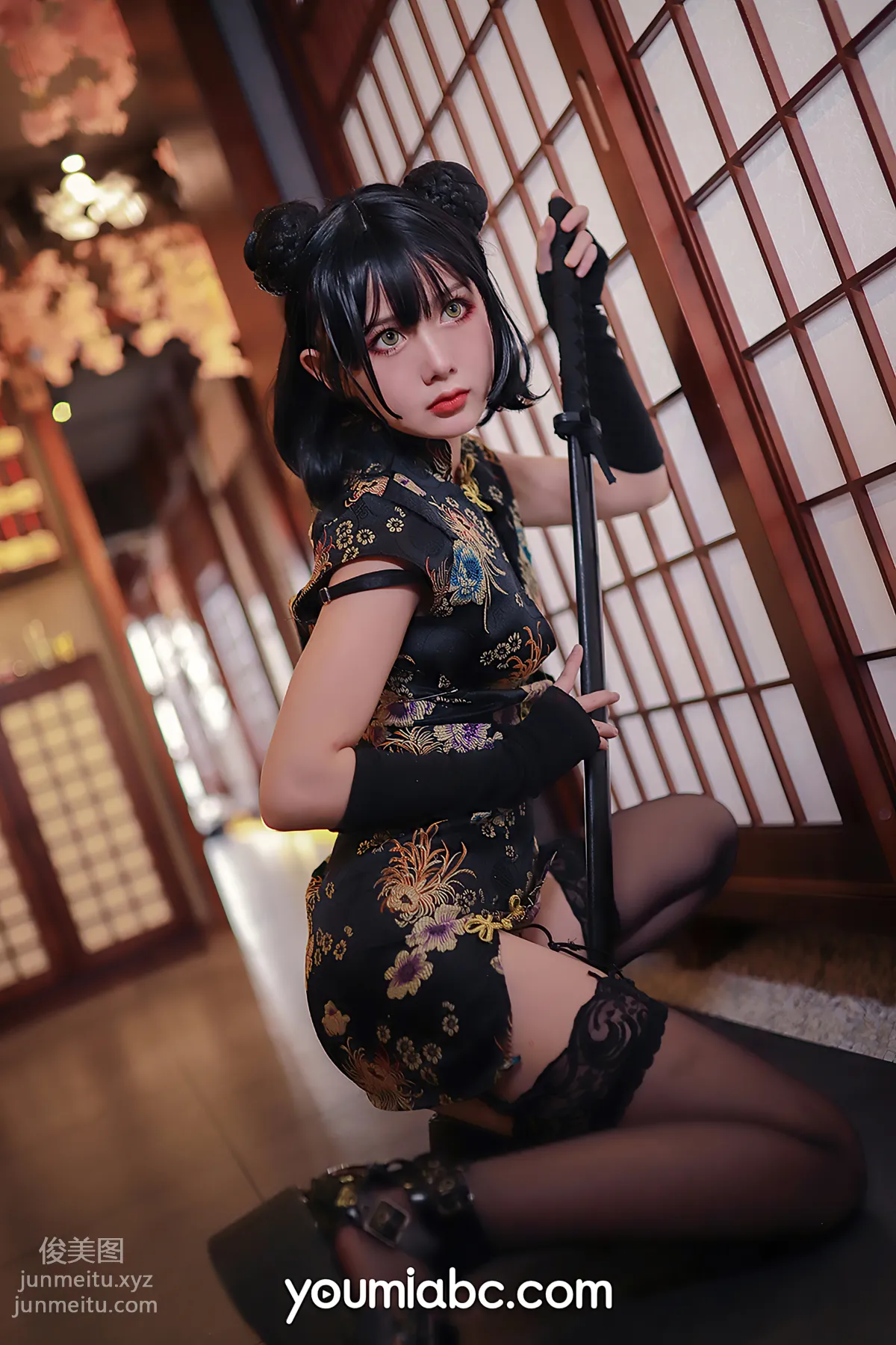 [YouMi尤蜜]2020.12.12 旗袍武士娘 您的蛋蛋[33P] 14