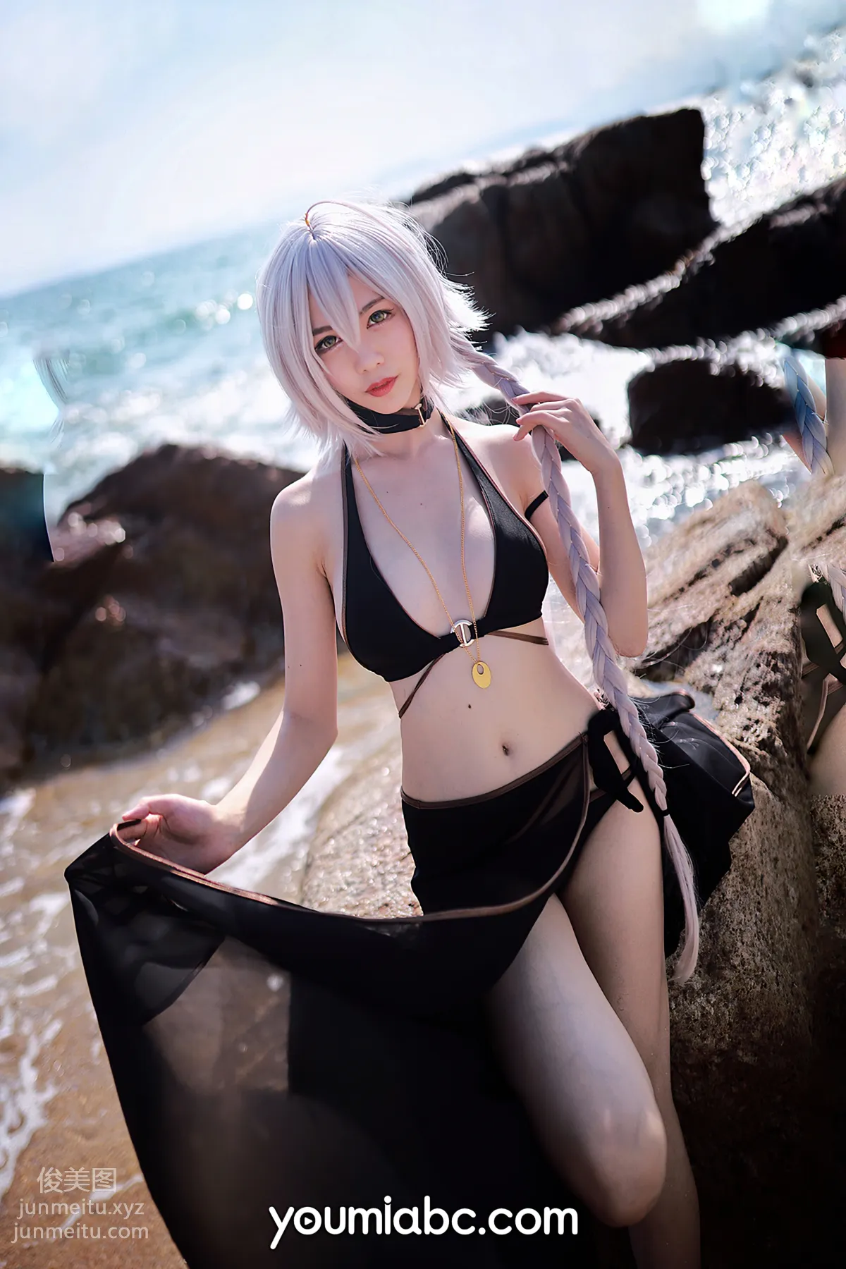 [YouMi尤蜜]2020.12.14 FGO~泳裝黑貞德 抖娘利世[25P] 8
