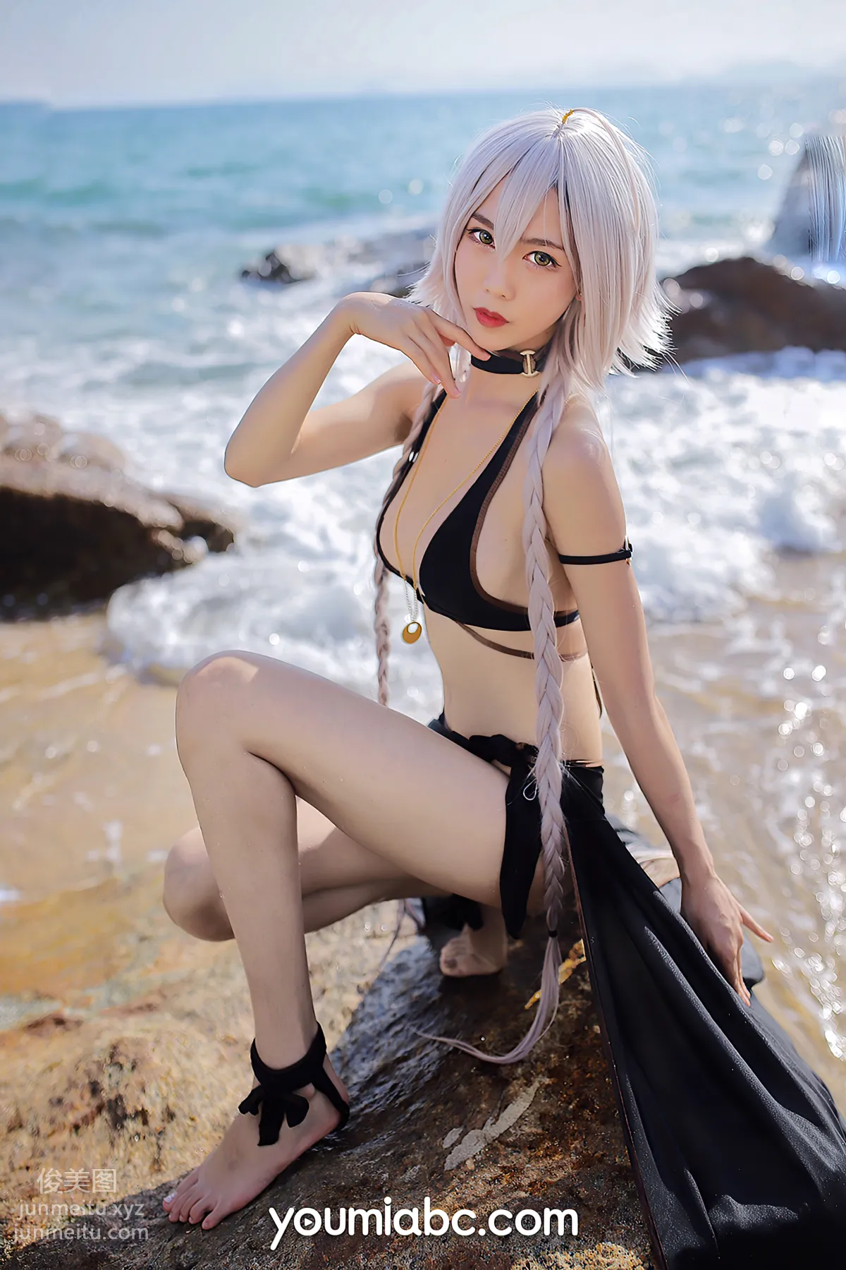[YouMi尤蜜]2020.12.14 FGO~泳裝黑貞德 抖娘利世[25P] 10