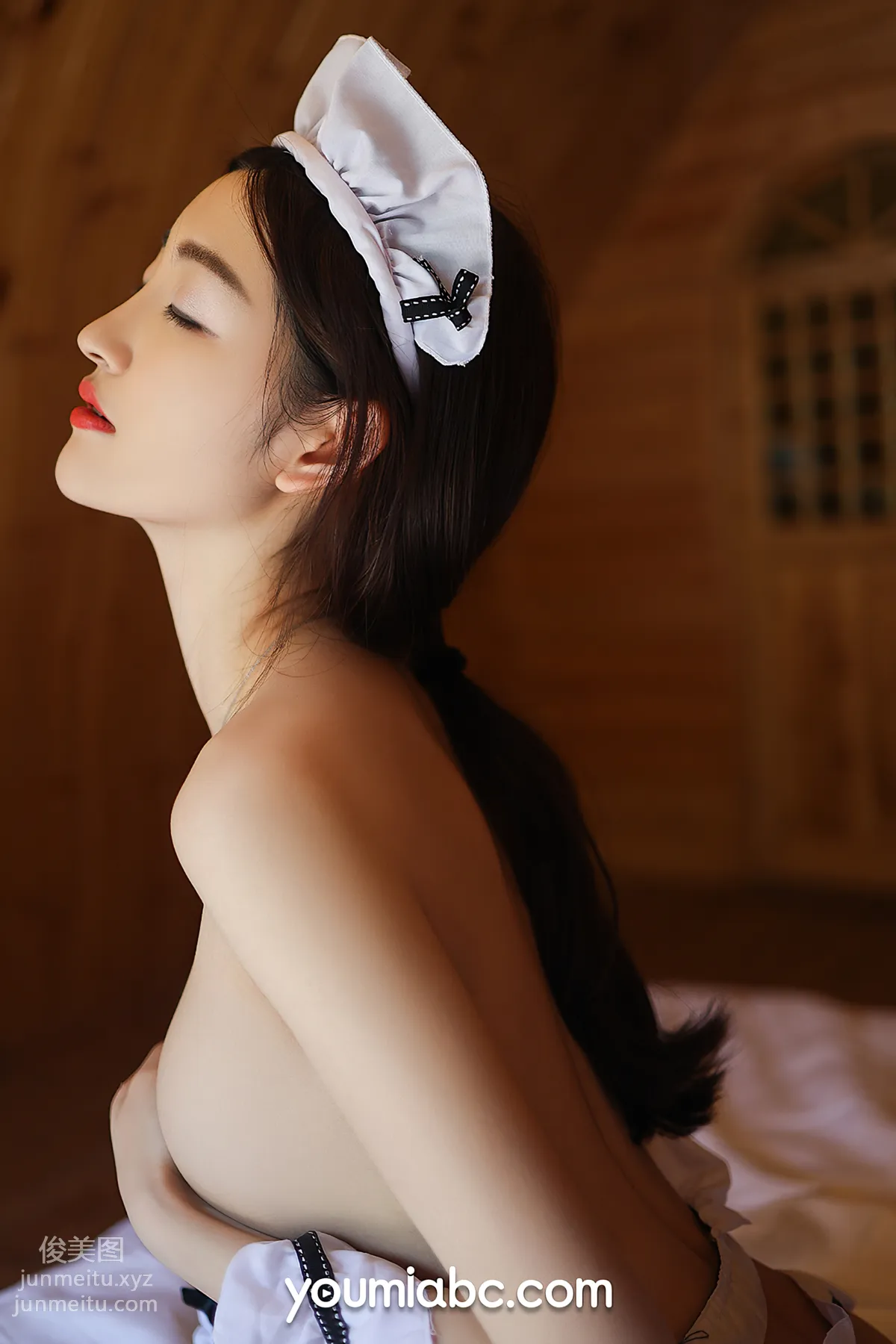 [YouMi尤蜜]2020.12.23 晴天女仆 沈夢瑤[32P] 1