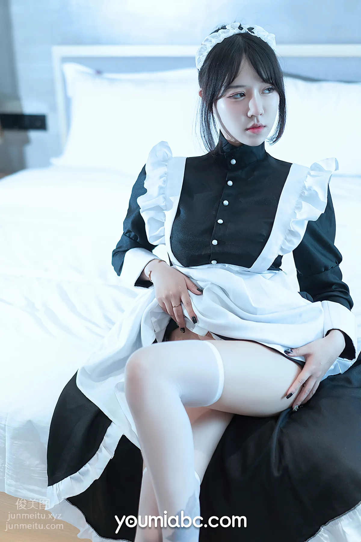 [YouMi尤蜜]2021.01.04 空氣女仆 糖積-女攝影[33P] 8