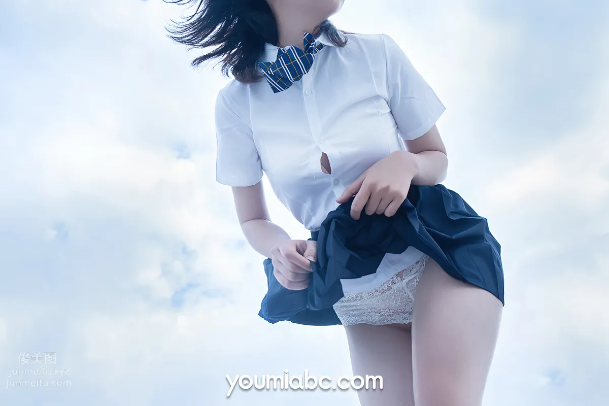 [YouMi尤蜜]2021.01.31 藍白物語 糖積-女攝影[42P] 17