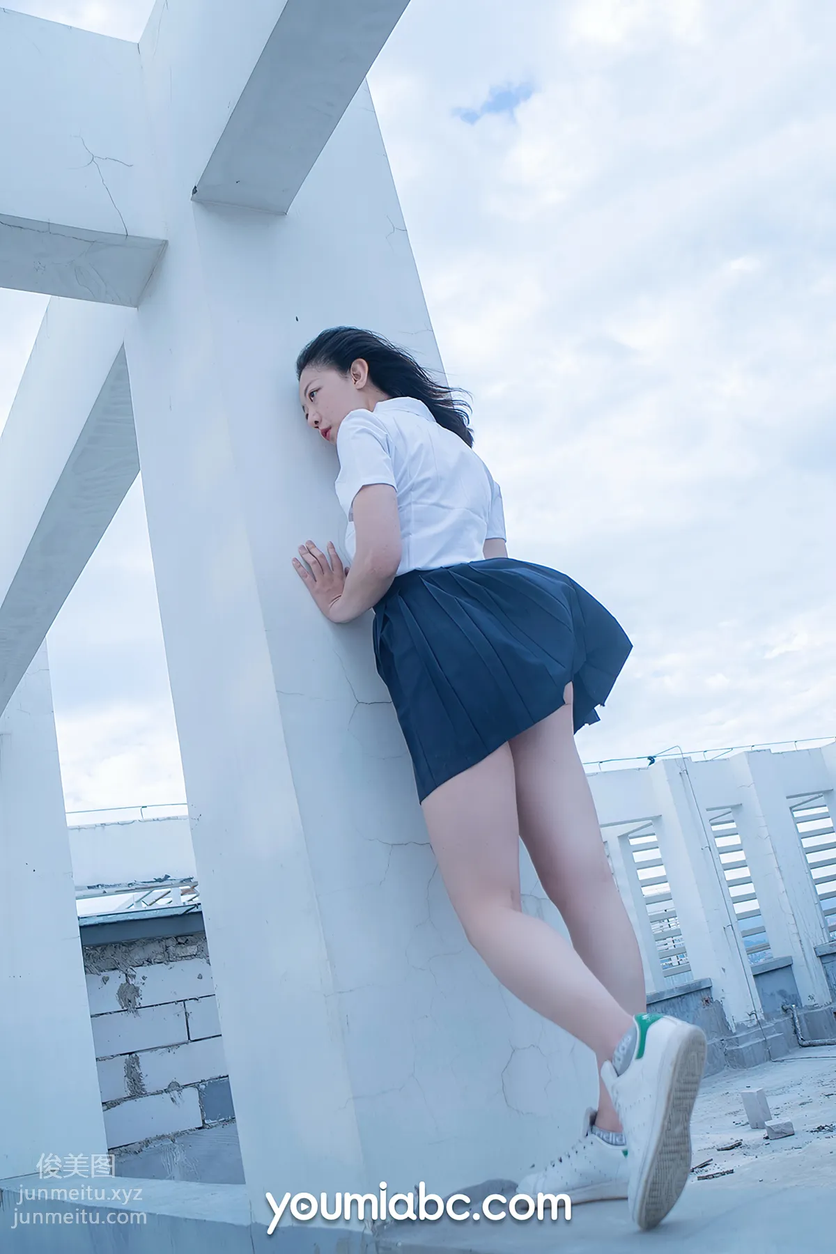 [YouMi尤蜜]2021.01.31 藍白物語 糖積-女攝影[42P] 24