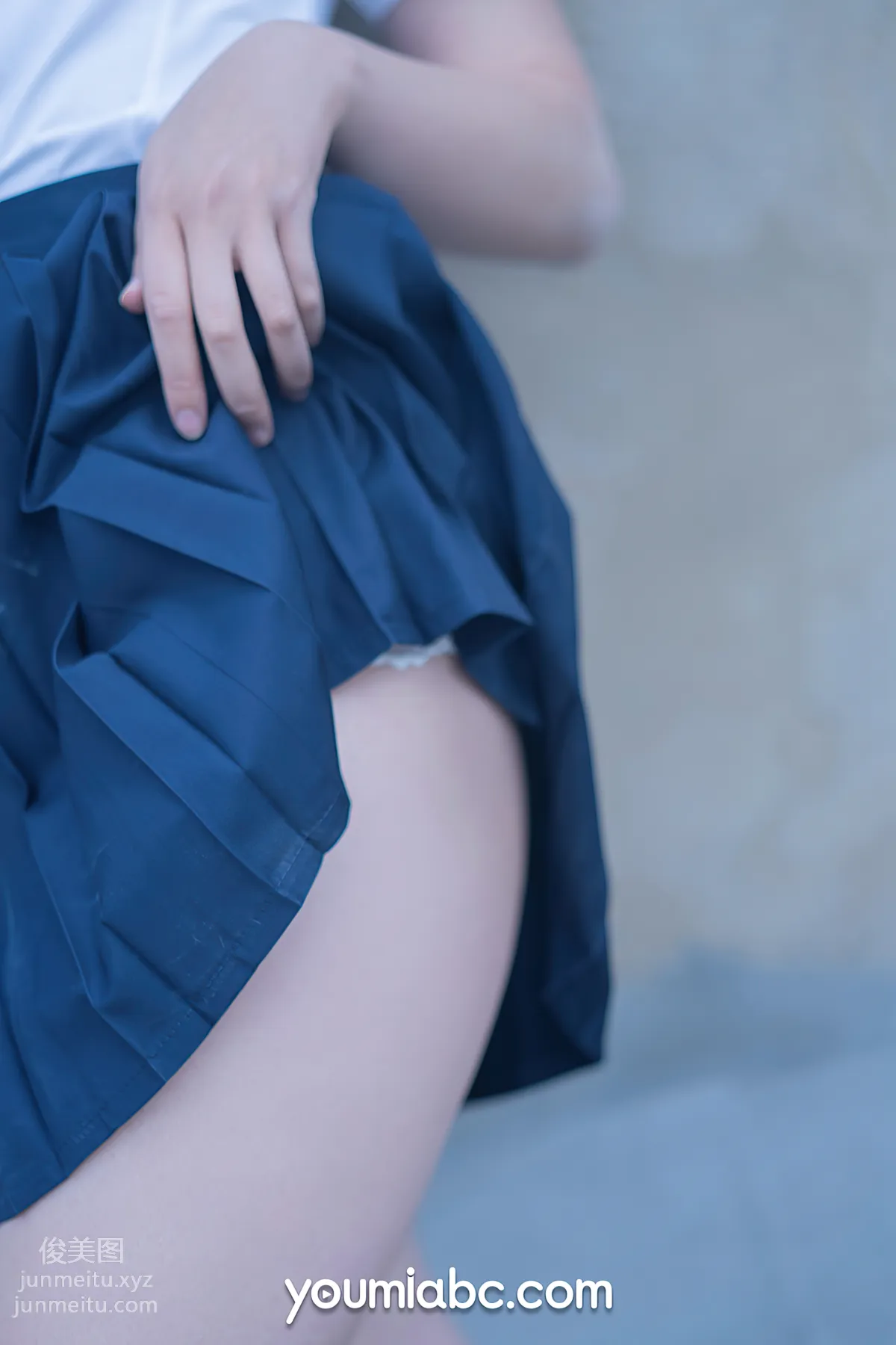 [YouMi尤蜜]2021.01.31 藍白物語 糖積-女攝影[42P] 37