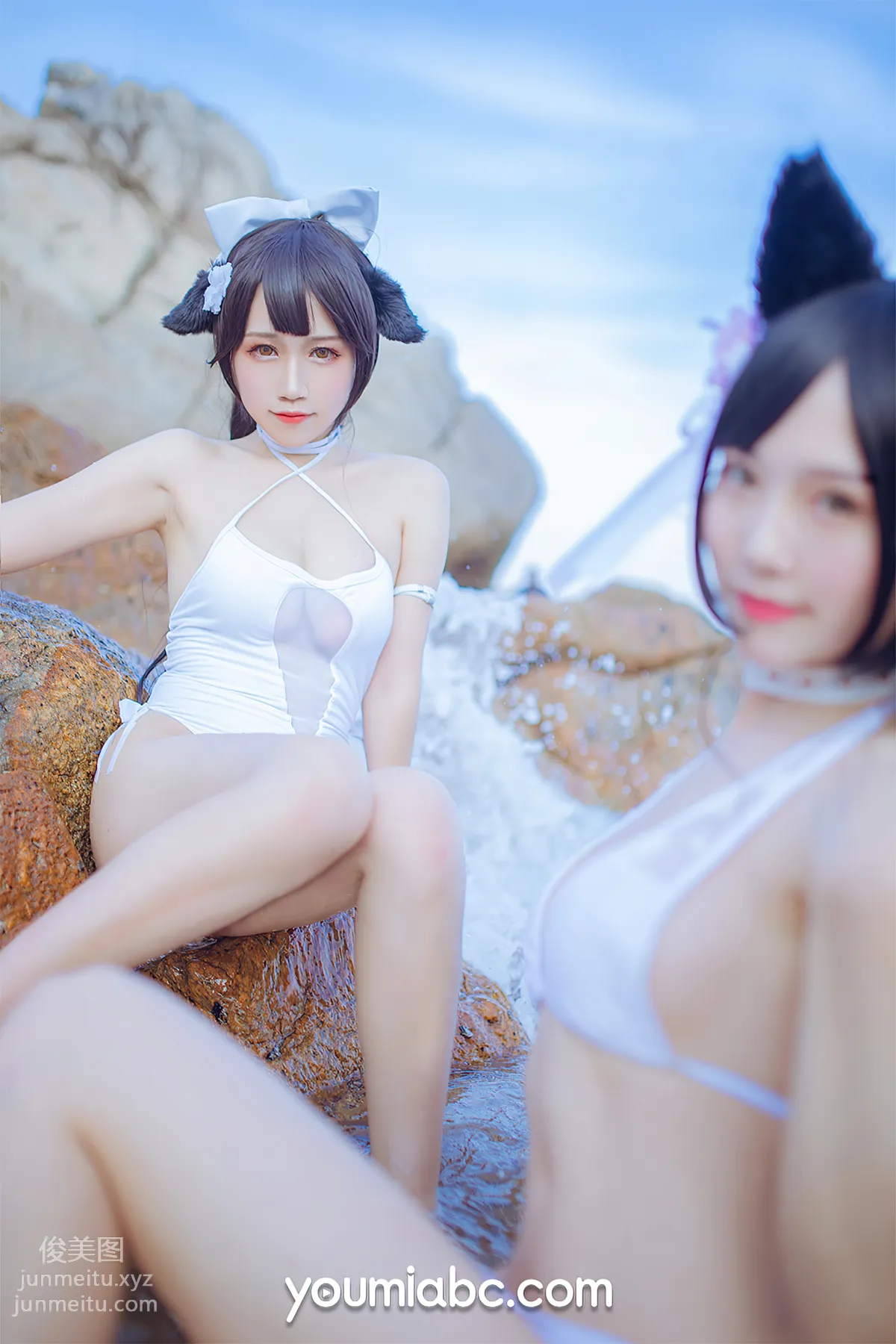 [YouMi尤蜜]2021.04.01 泳裝·碧藍航線 抖娘利世[40P] 6