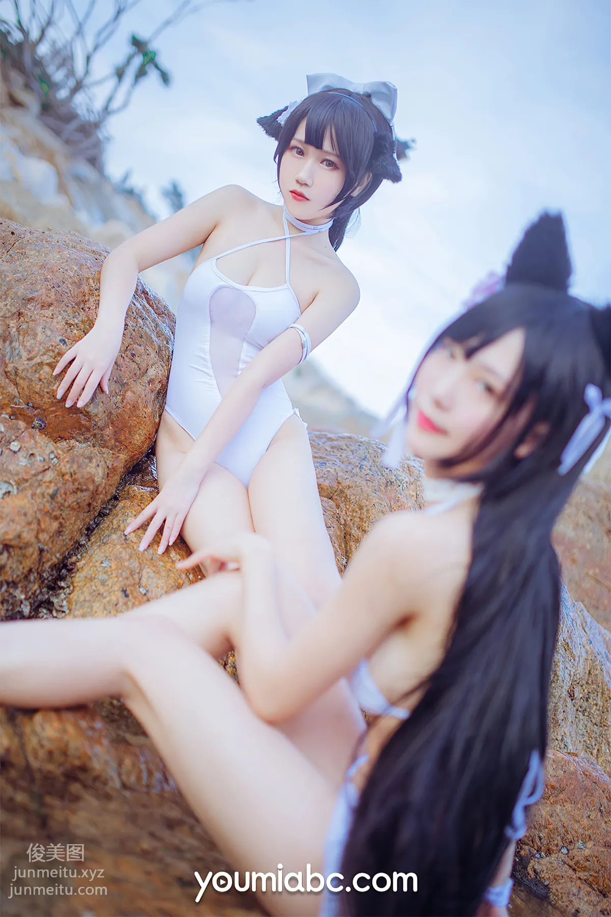 [YouMi尤蜜]2021.04.01 泳裝·碧藍航線 抖娘利世[40P] 12