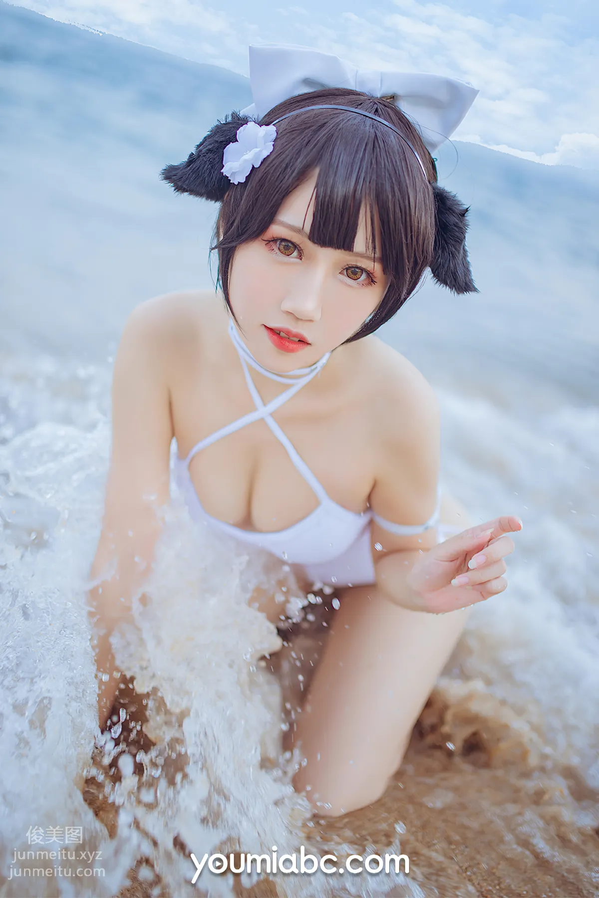 [YouMi尤蜜]2021.04.01 泳裝·碧藍航線 抖娘利世[40P] 29