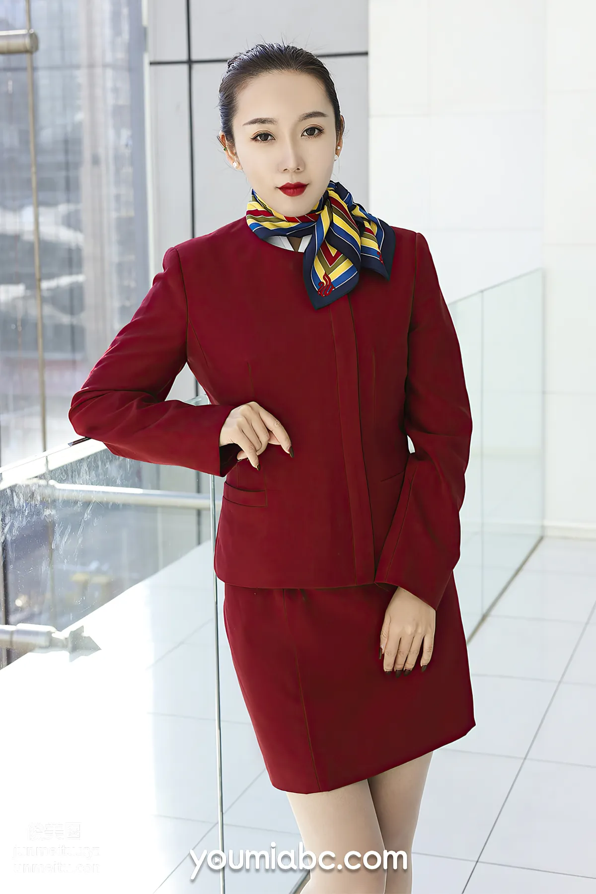 [YouMi尤蜜]2021.04.08 國航空姐 豐臣羽立[27P] 5