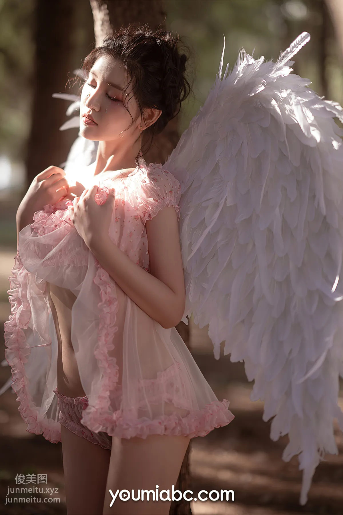 [YouMi尤蜜]2021.04.14 粉天使 沈夢瑤[40P] 17