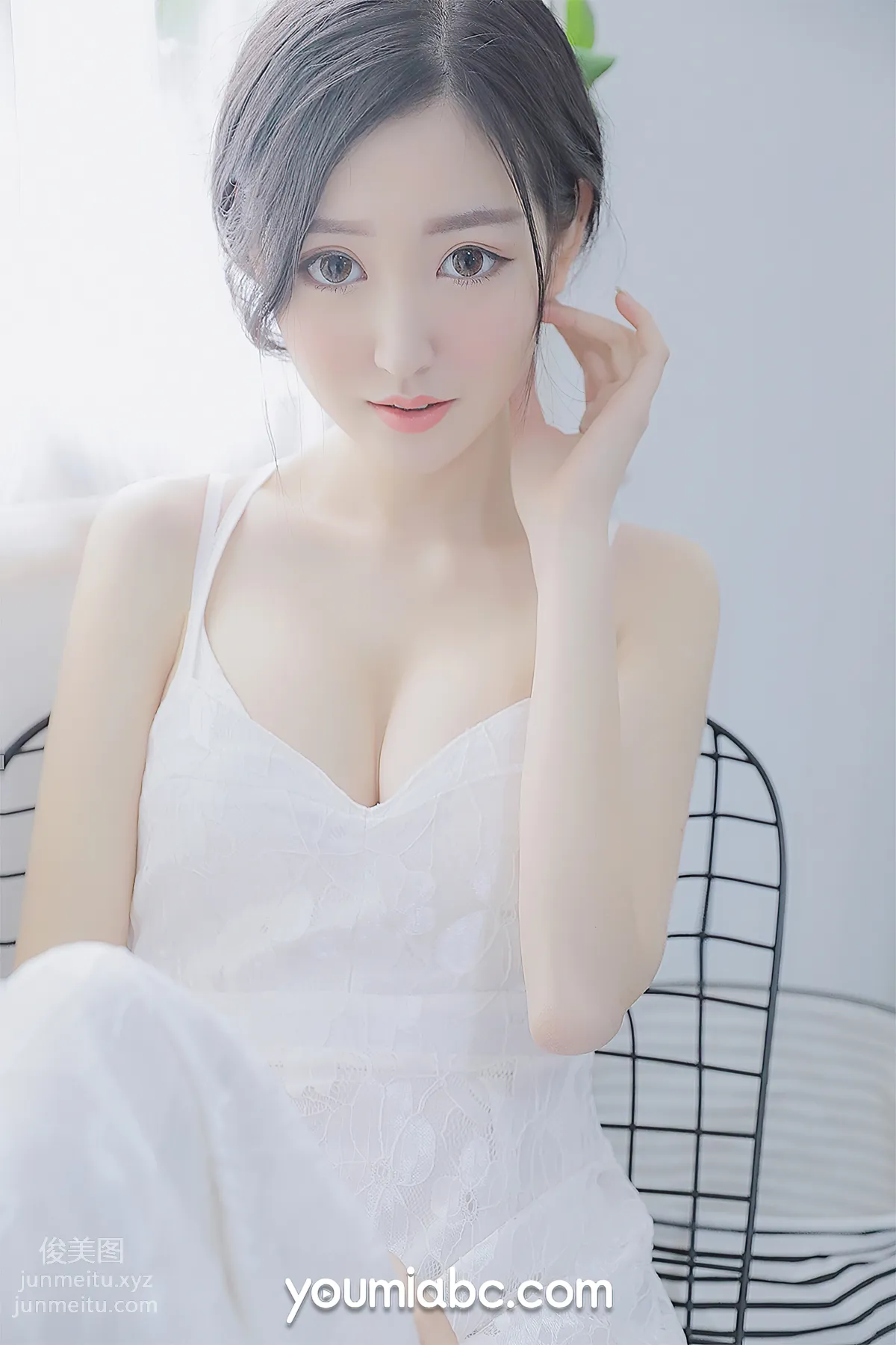 [YouMi尤蜜]2021.04.22 白裙少女 沈夢瑤[24P] 1